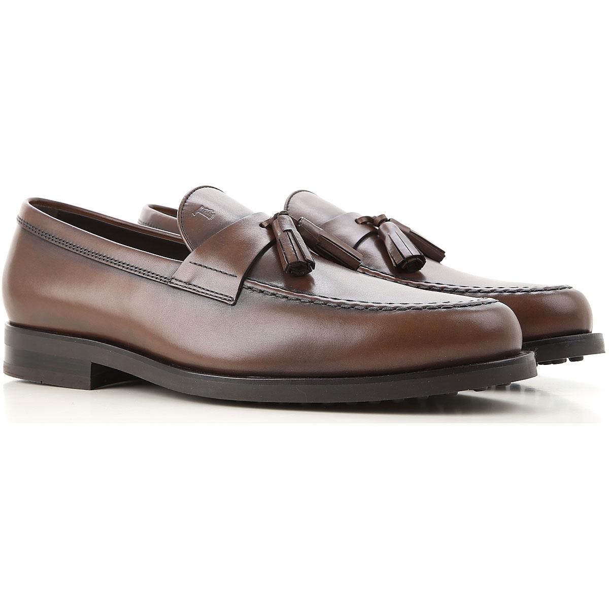 Tods Leather Loafers For Men In Brown For Men Lyst 1292