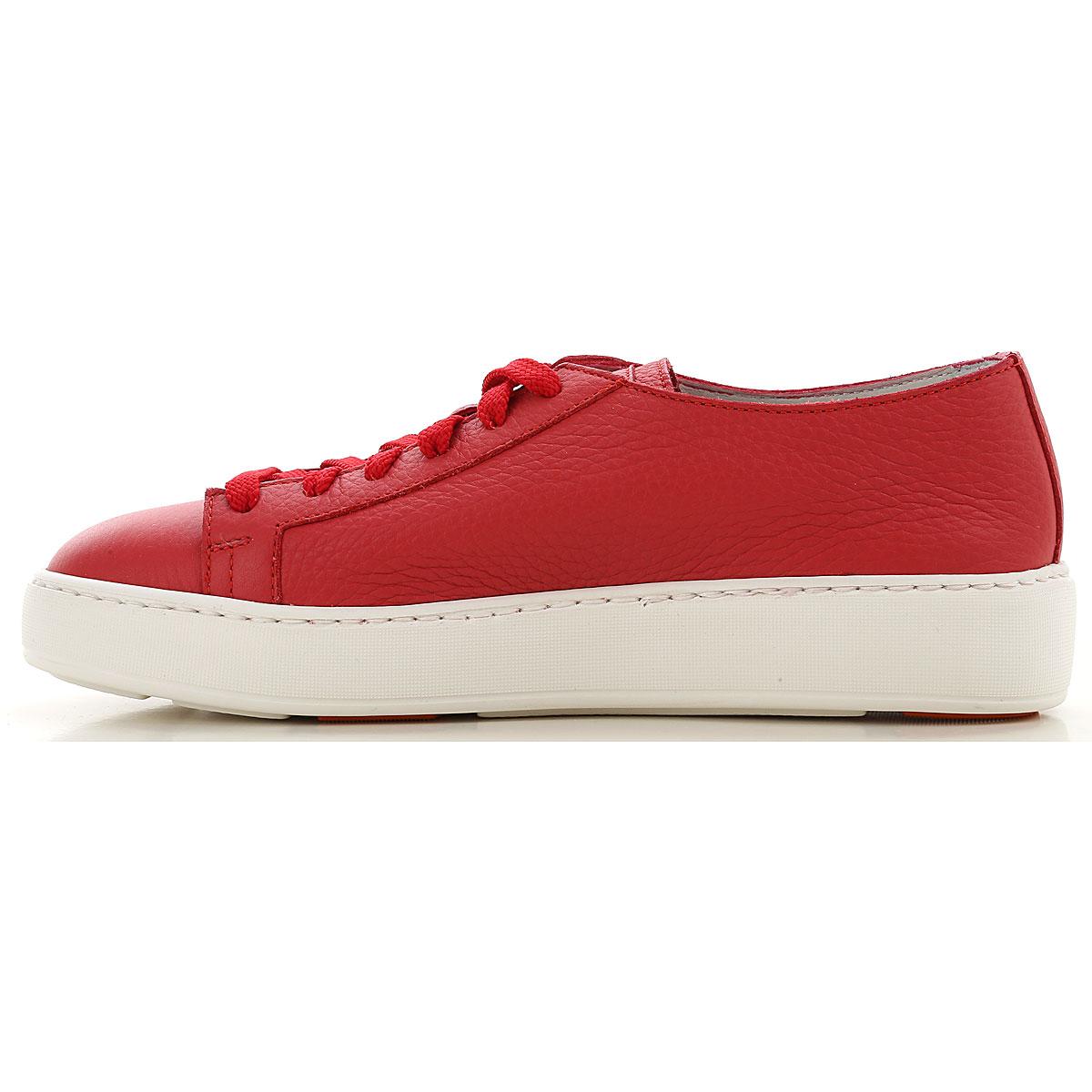 Santoni Shoes For Women in Red - Lyst