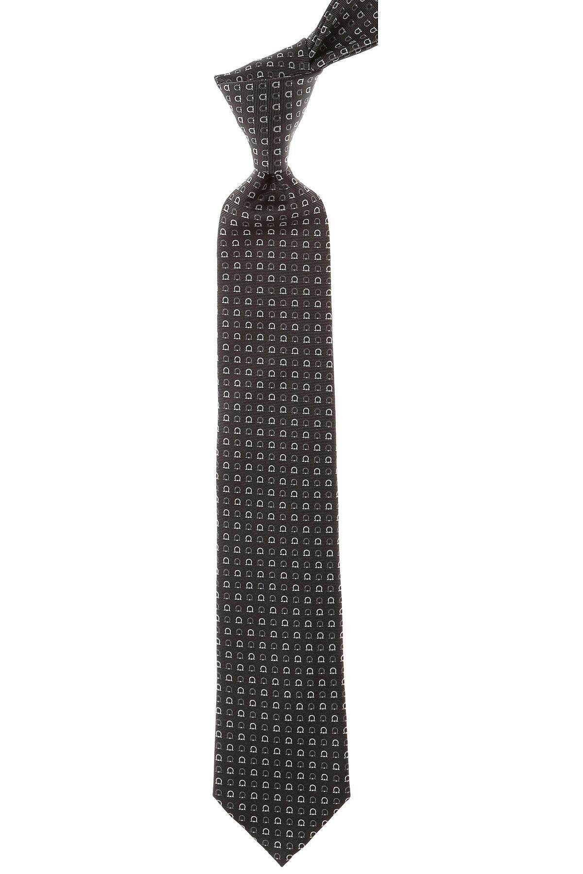 Ferragamo Silk Ties On Sale in Black for Men Save 41 Lyst