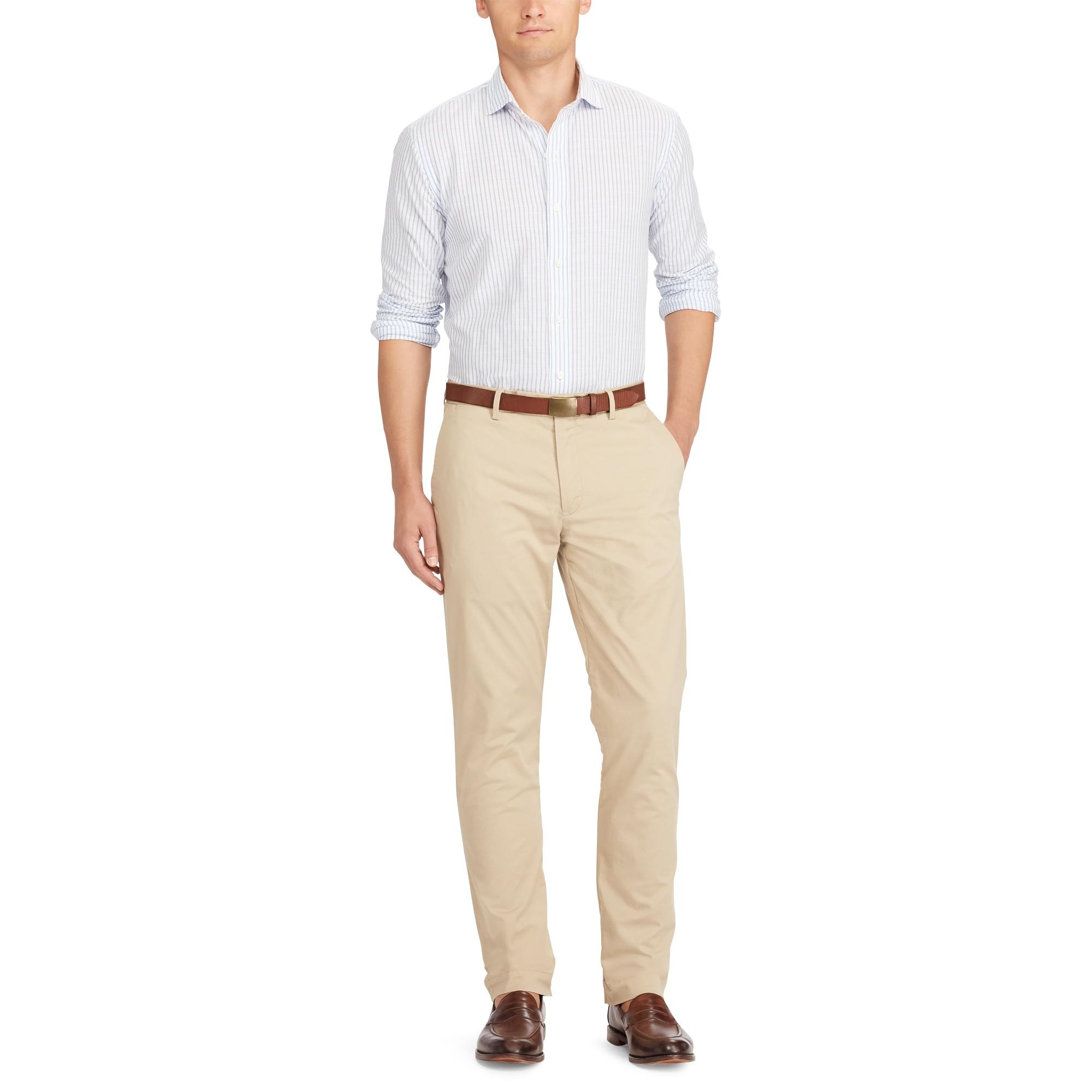 polo ralph lauren stretch straight fit chino