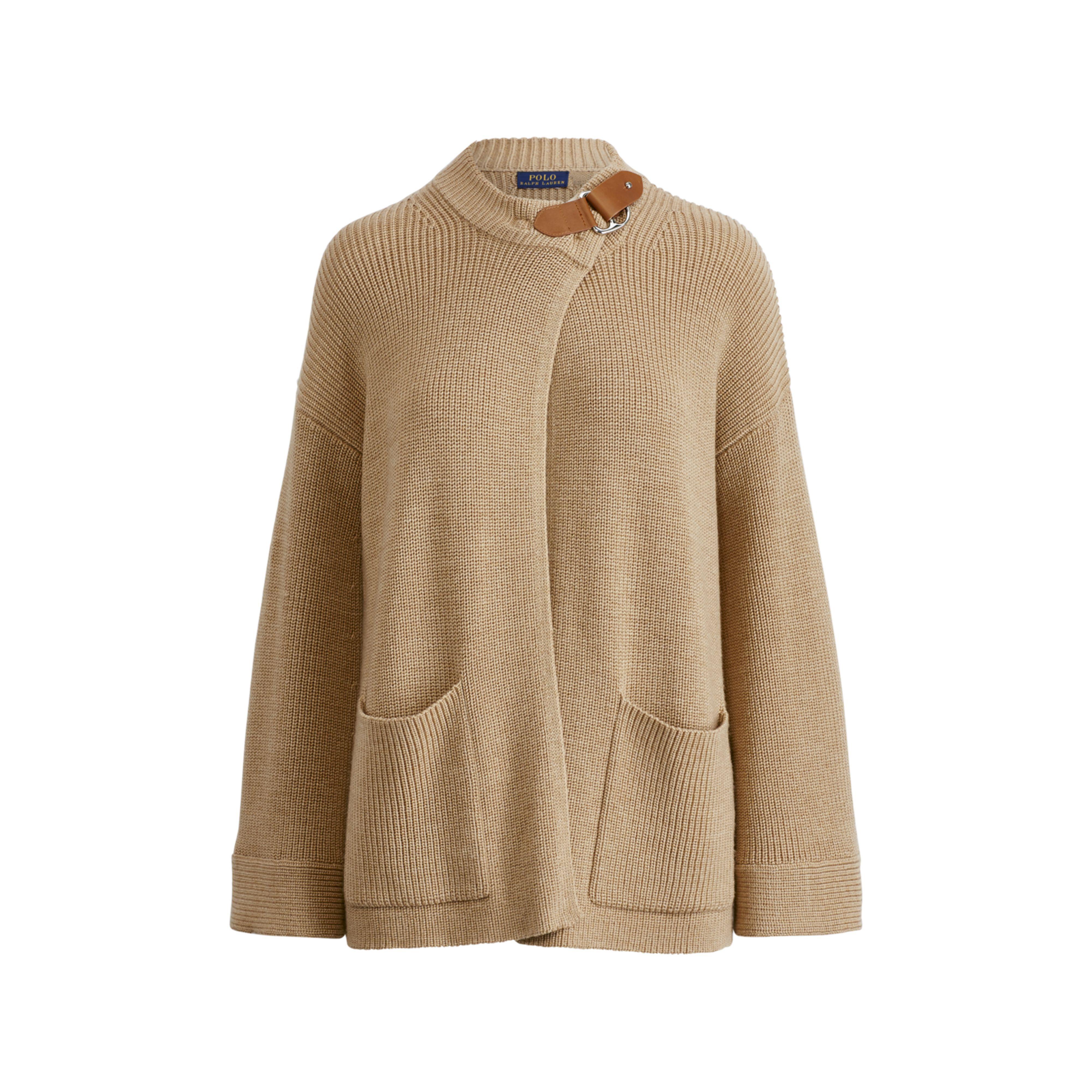 polo wool cardigan