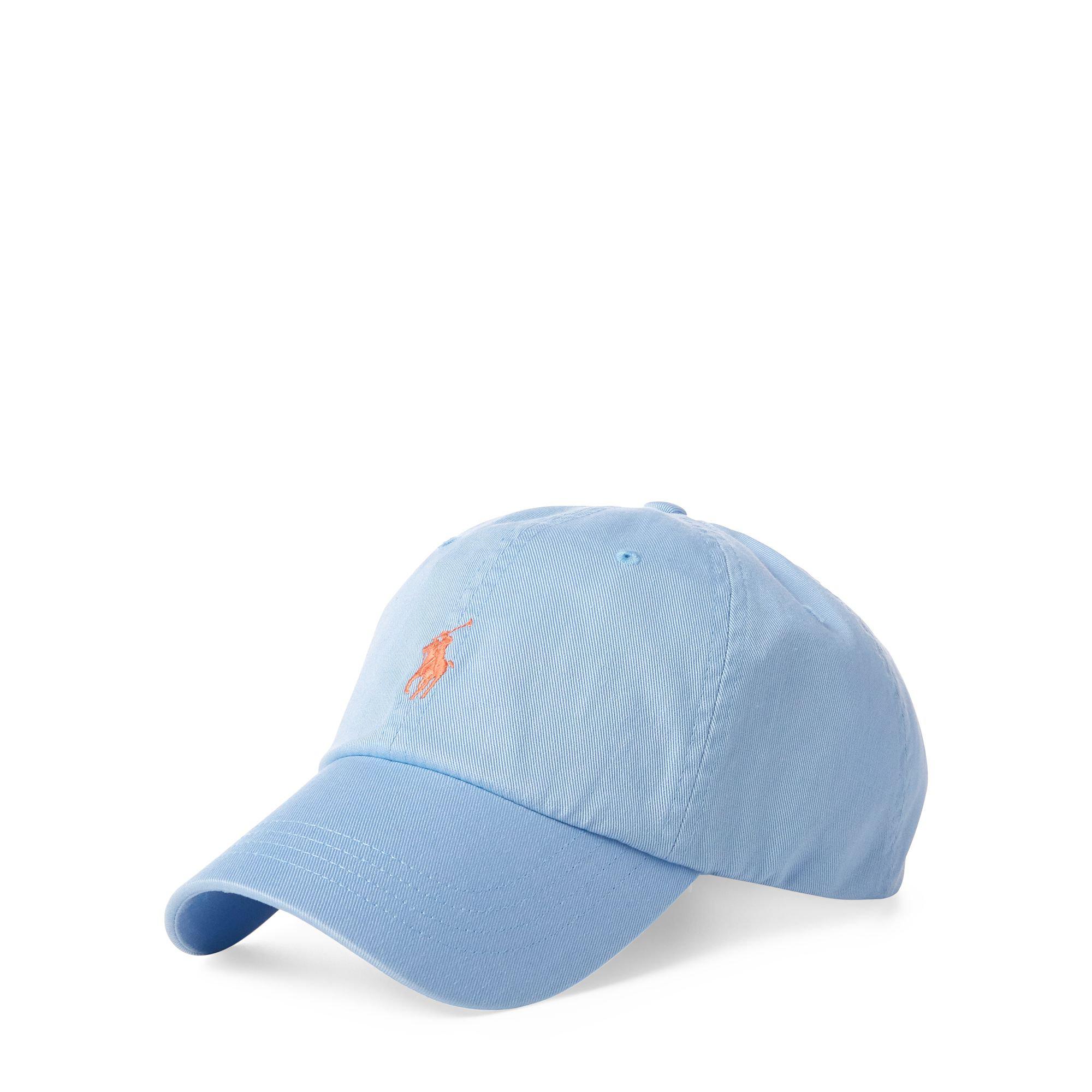 Polo Ralph Lauren Cotton Chino Baseball Cap in Blue for Men - Lyst