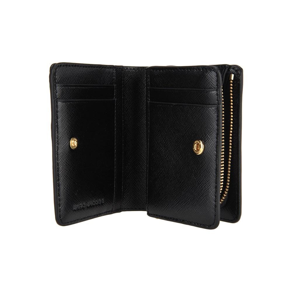 marc jacobs black and white wallet