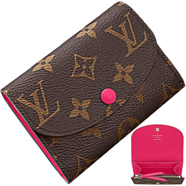 Lyst - Louis Vuitton Rosalie Coin Purse Monogram Pink Card Case [new] in Brown