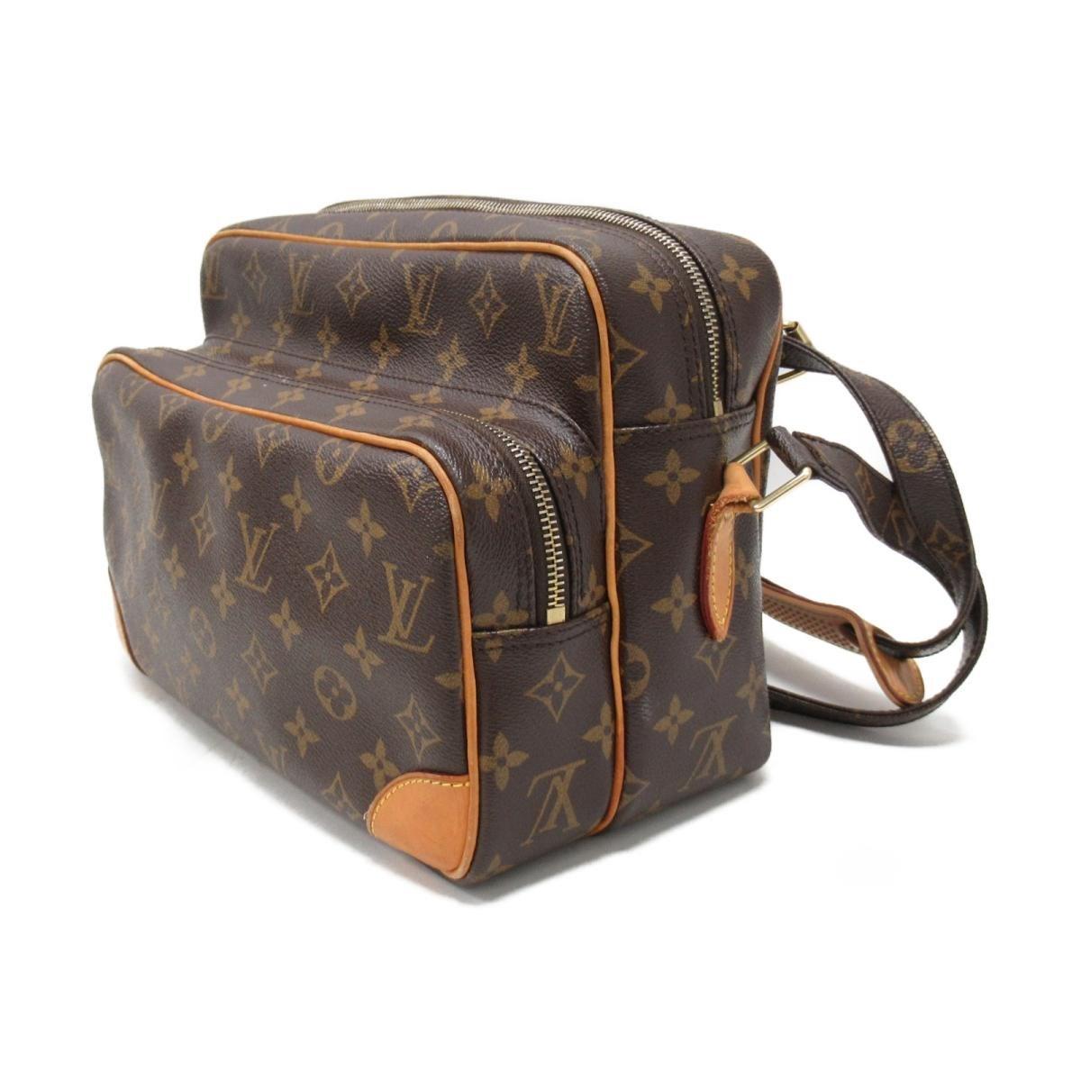 Louis Vuitton Authentic Nil Crossbody Shoulder Bag Monogram Canvas Used M45244 in Brown for Men ...