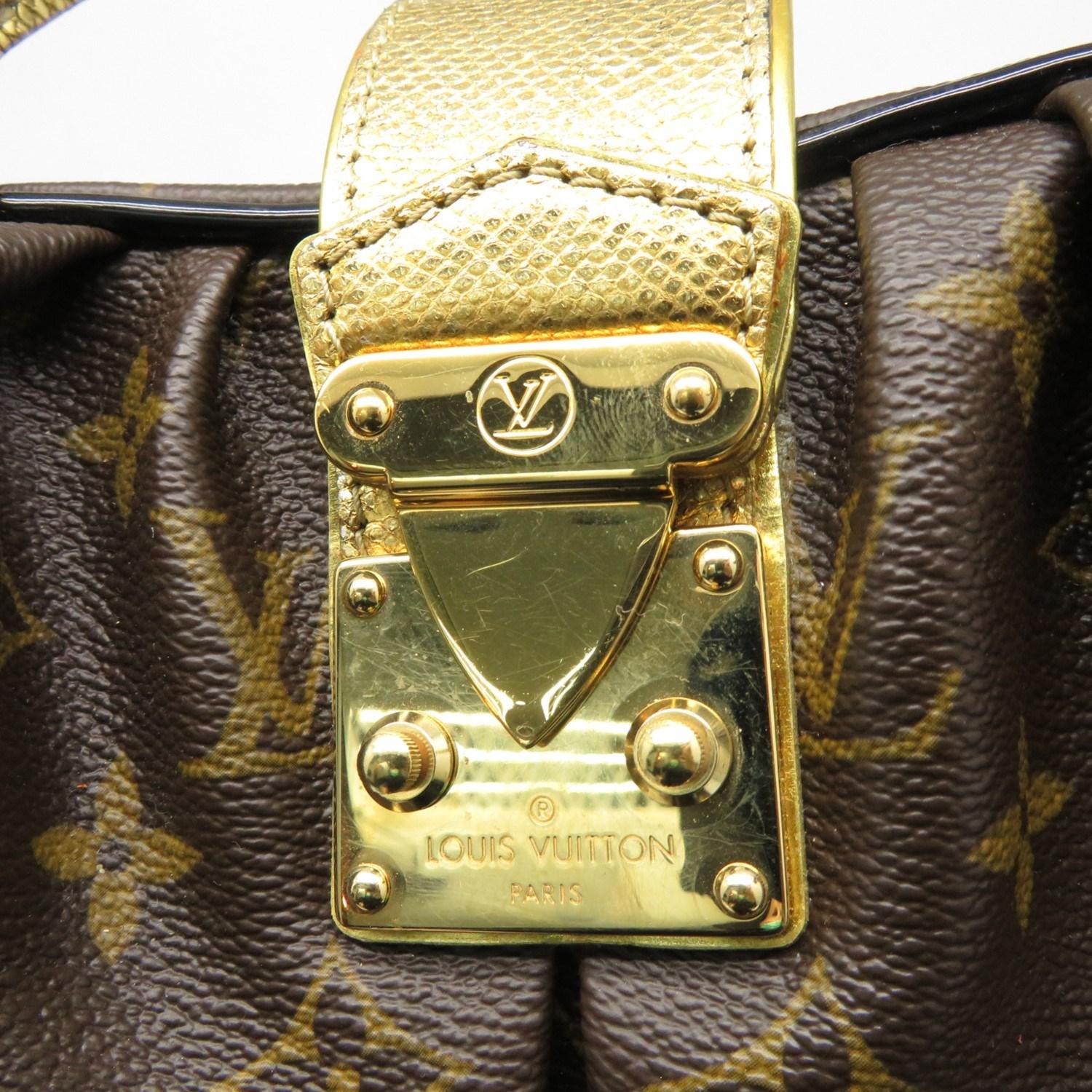 Louis Vuitton Lv Adele Leopard Satchel Shoulder Bag M95284 Monogram 2069 in Brown - Lyst