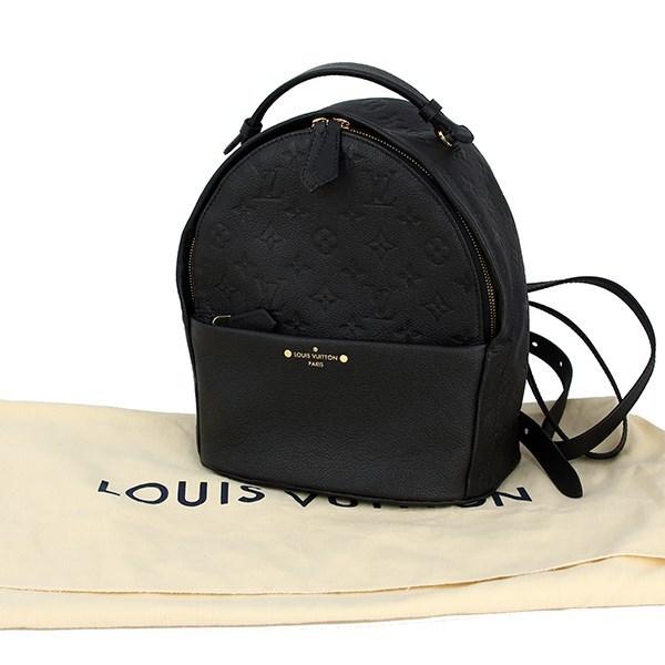 Lyst - Louis Vuitton Sorbonne Monogram Empreinte Leather Black Gold Backpack Women in Black