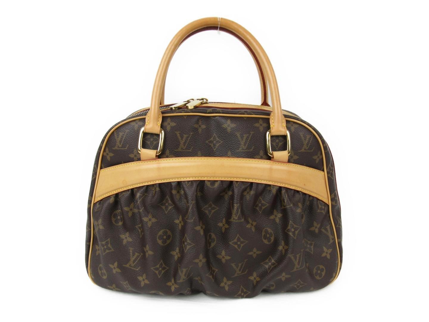 Lyst Louis Vuitton Auth Mitzi Handbag Boston Bag M40058 Monogram Gallery