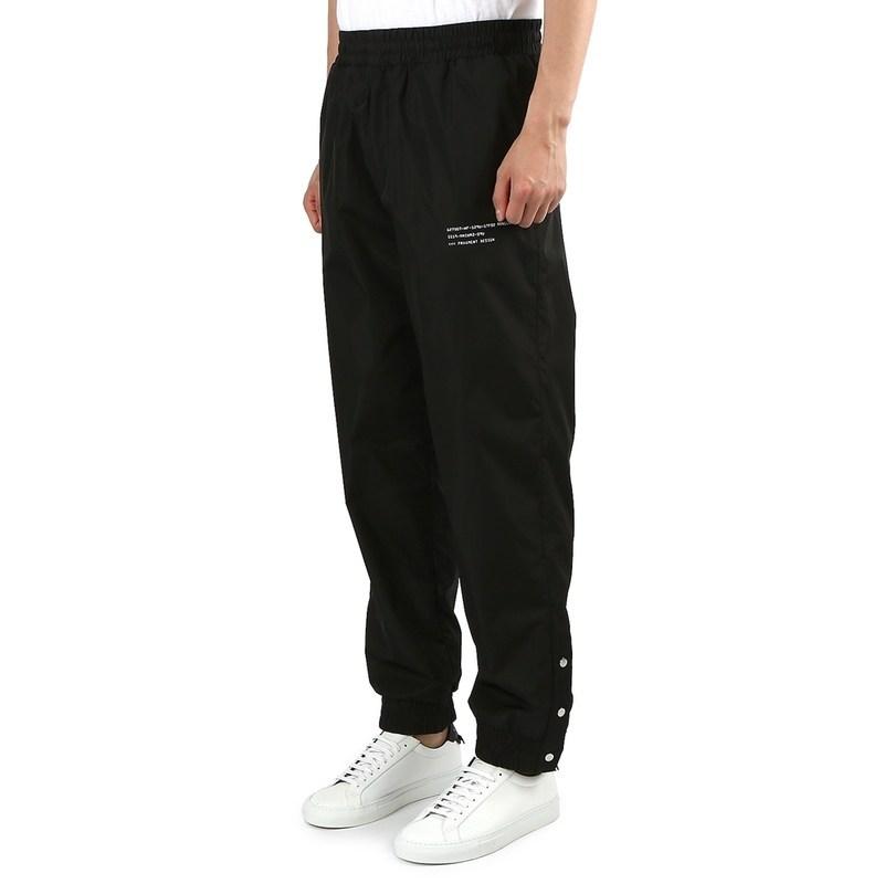 Moncler Synthetic Tracksuit Bottom in Black for Men - Lyst