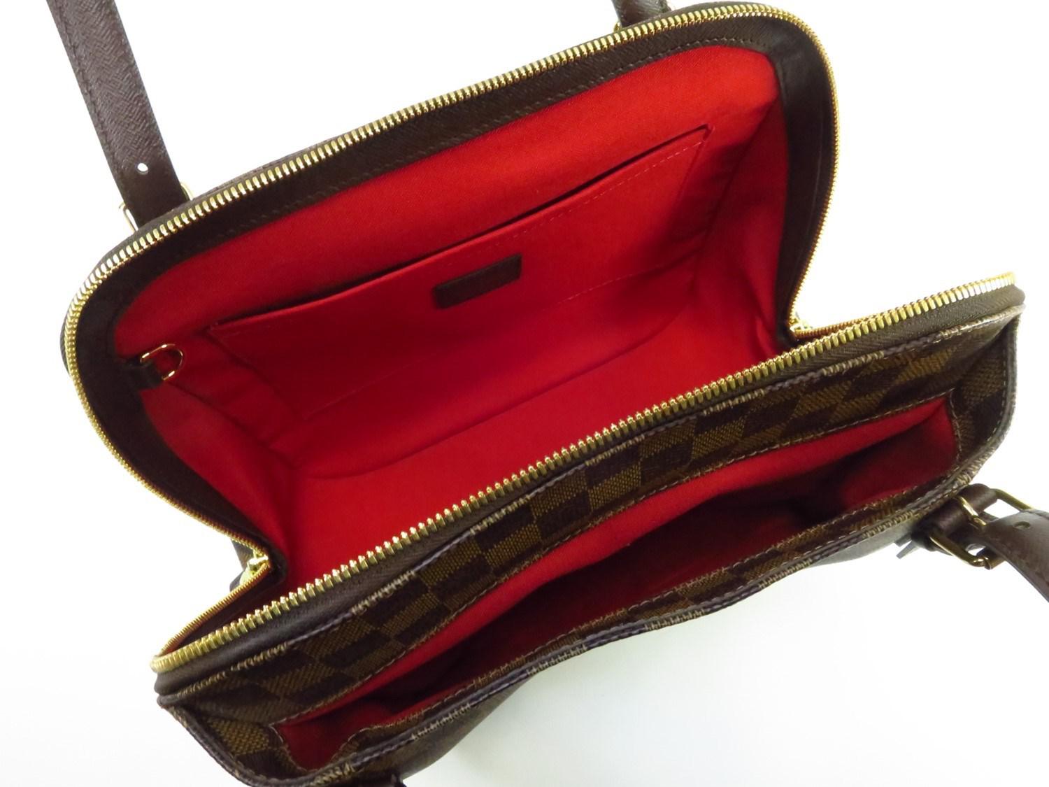 Louis Vuitton Auth Lv Damier Belem Mm Shoulder Hand Bag N51174 Used Vintage in Brown - Lyst