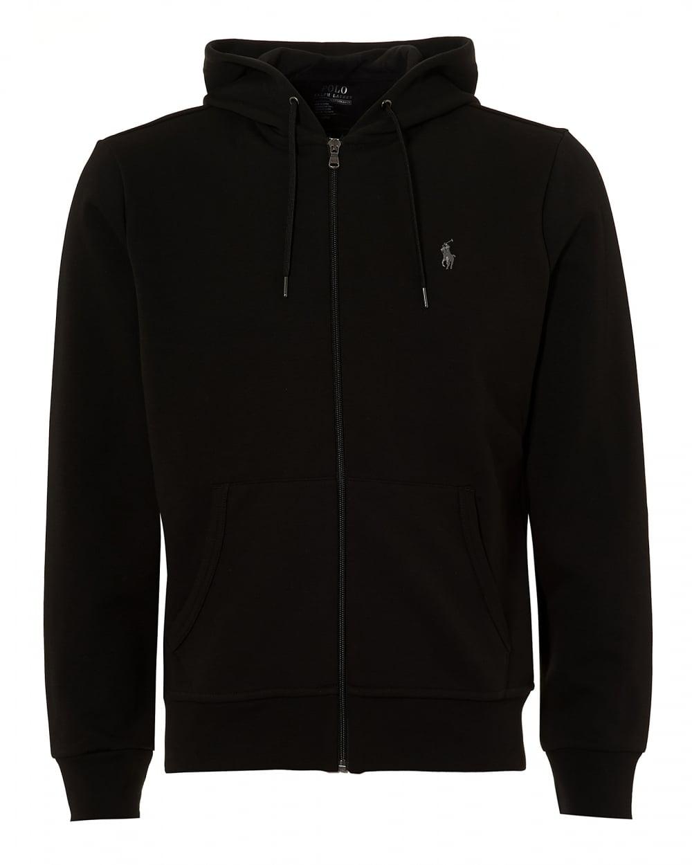 ralph lauren black pullover hoodie