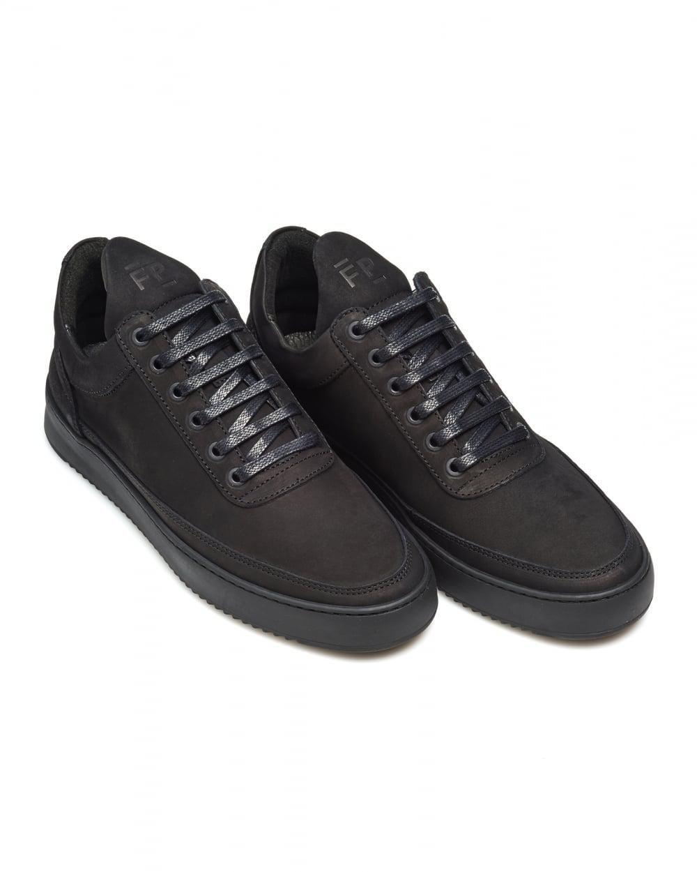 filling pieces low top ripple tonal black