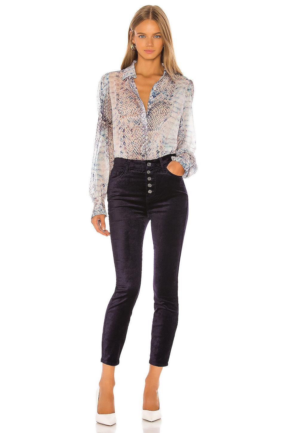 7 for all mankind high waist skinny