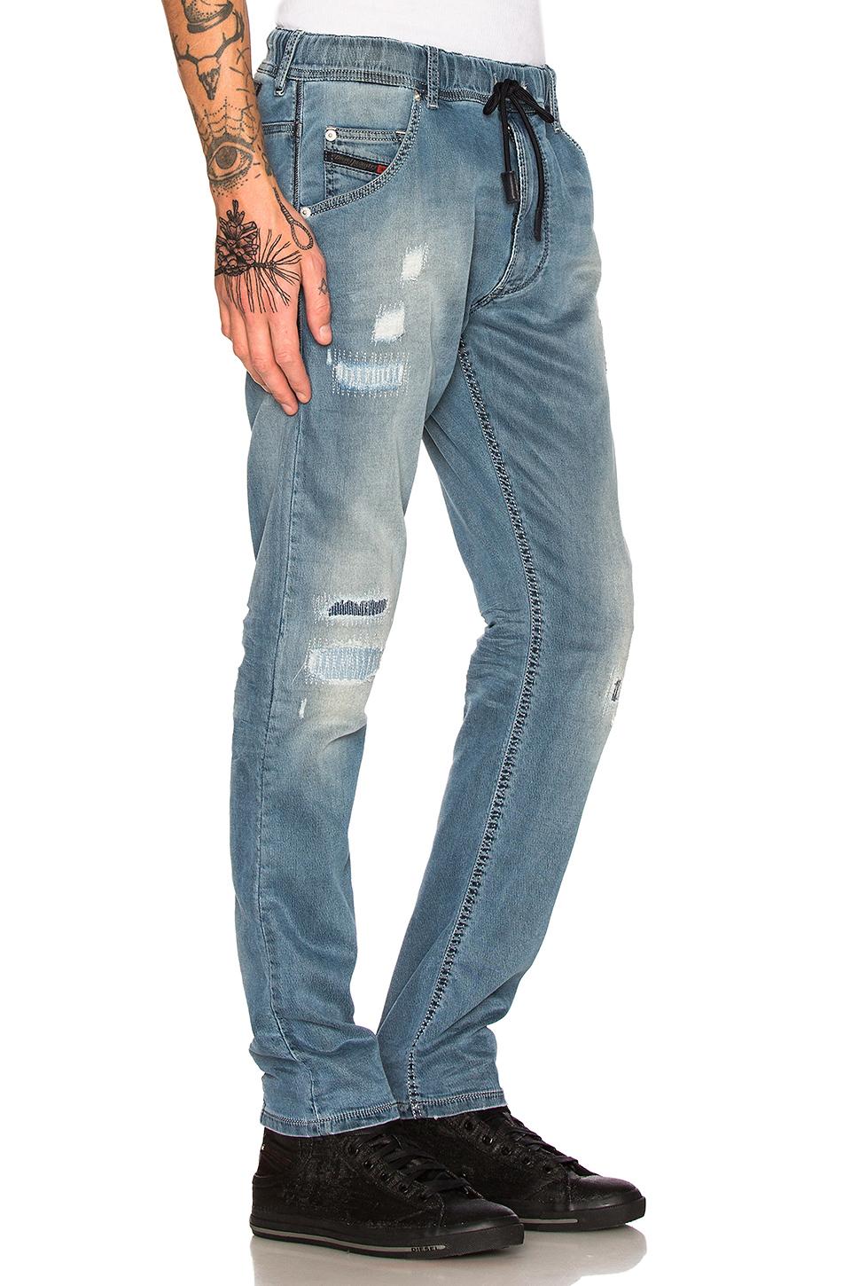 Diesel Krooley Ne Jeans in Blue for Men | Lyst