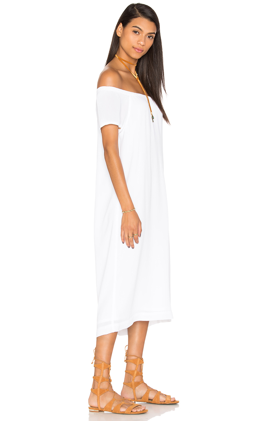 Wilt Off The Shoulder Peasant Dress in White Lyst