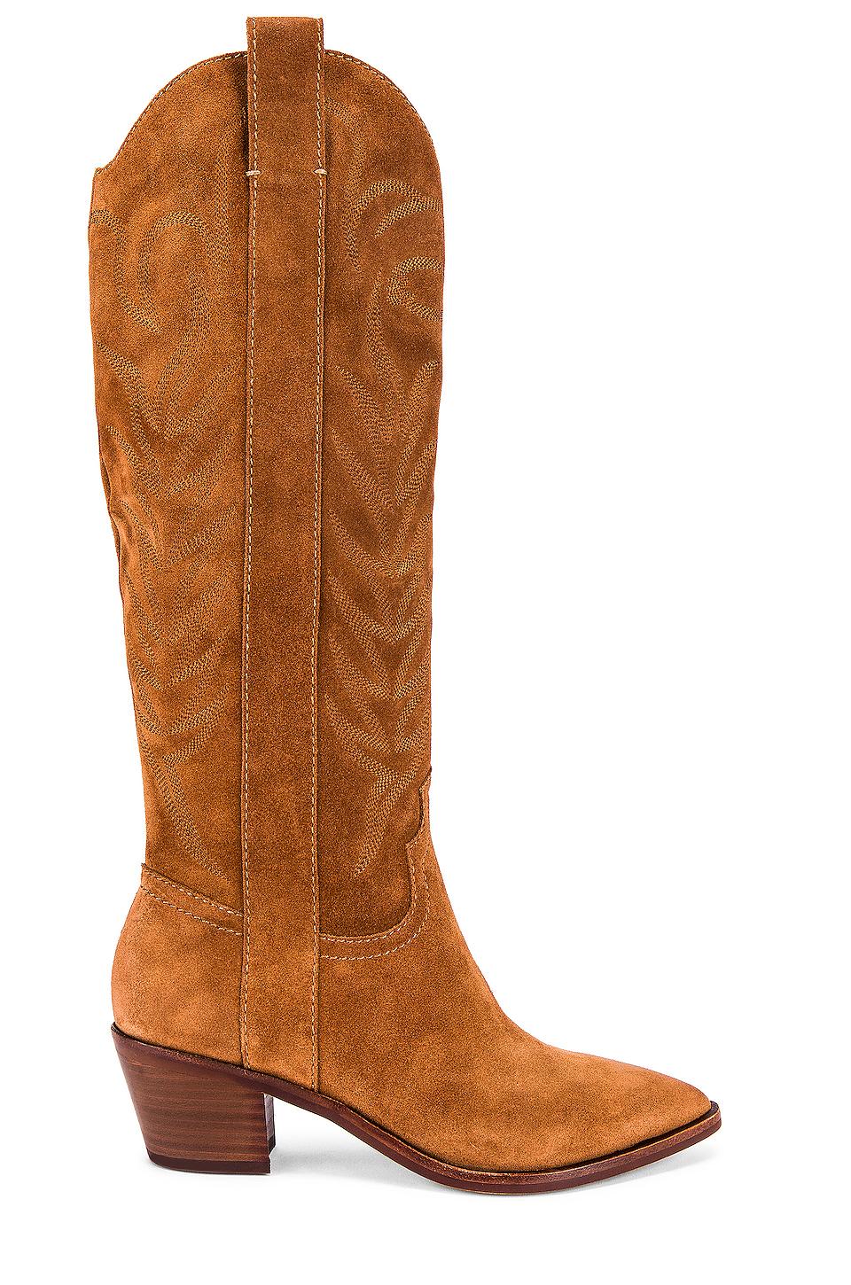 dolce vita whitny boots in sandstone canvas