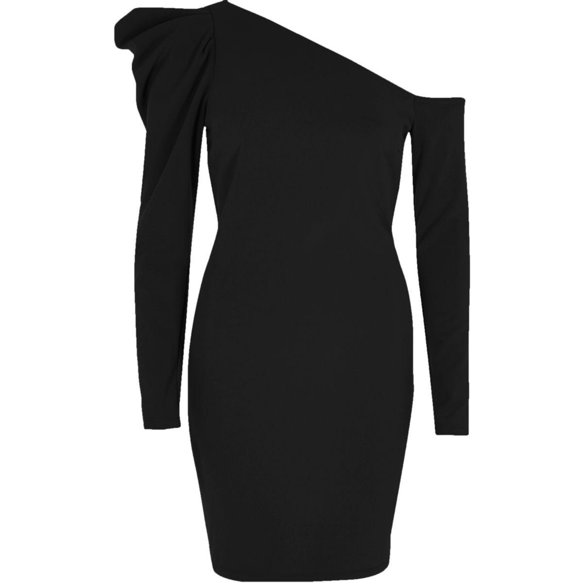 Shaped dress one cape island river shoulder bodycon for