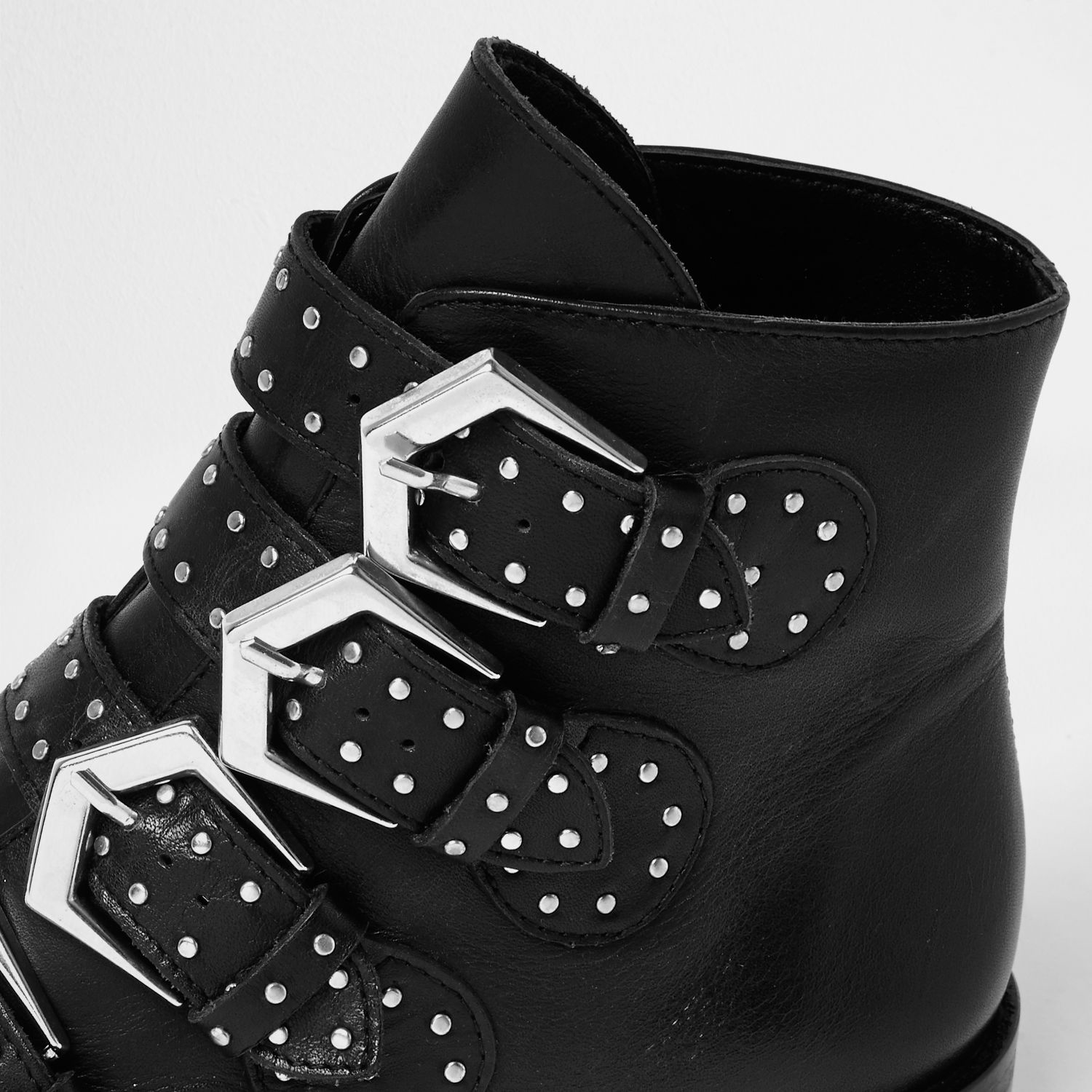 river island buckle boot
