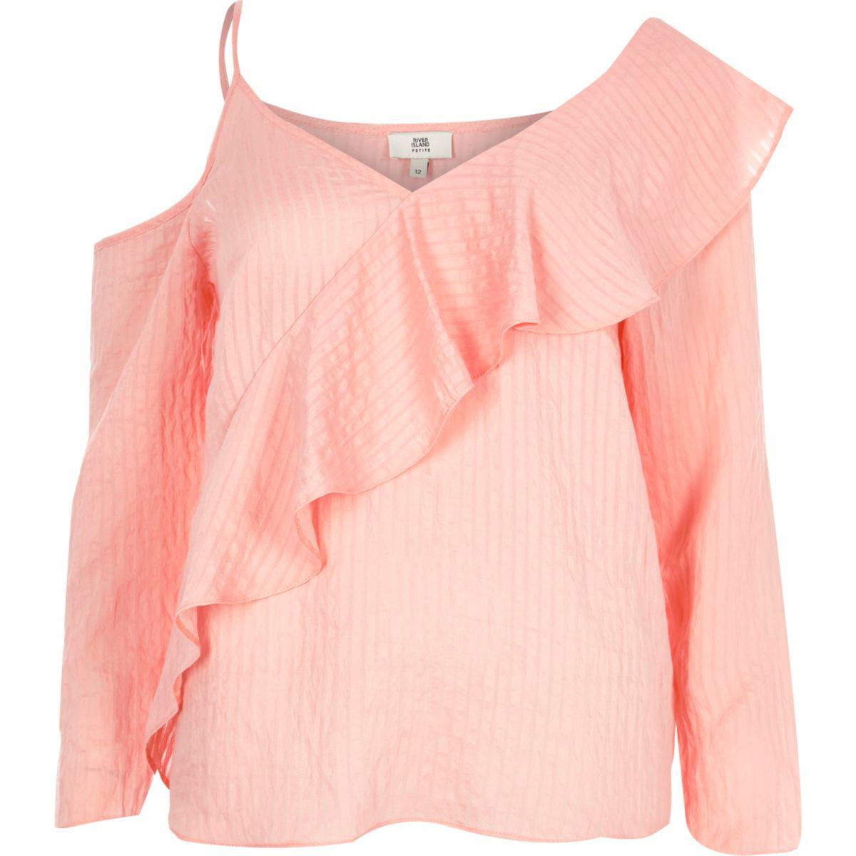 pink petite tops