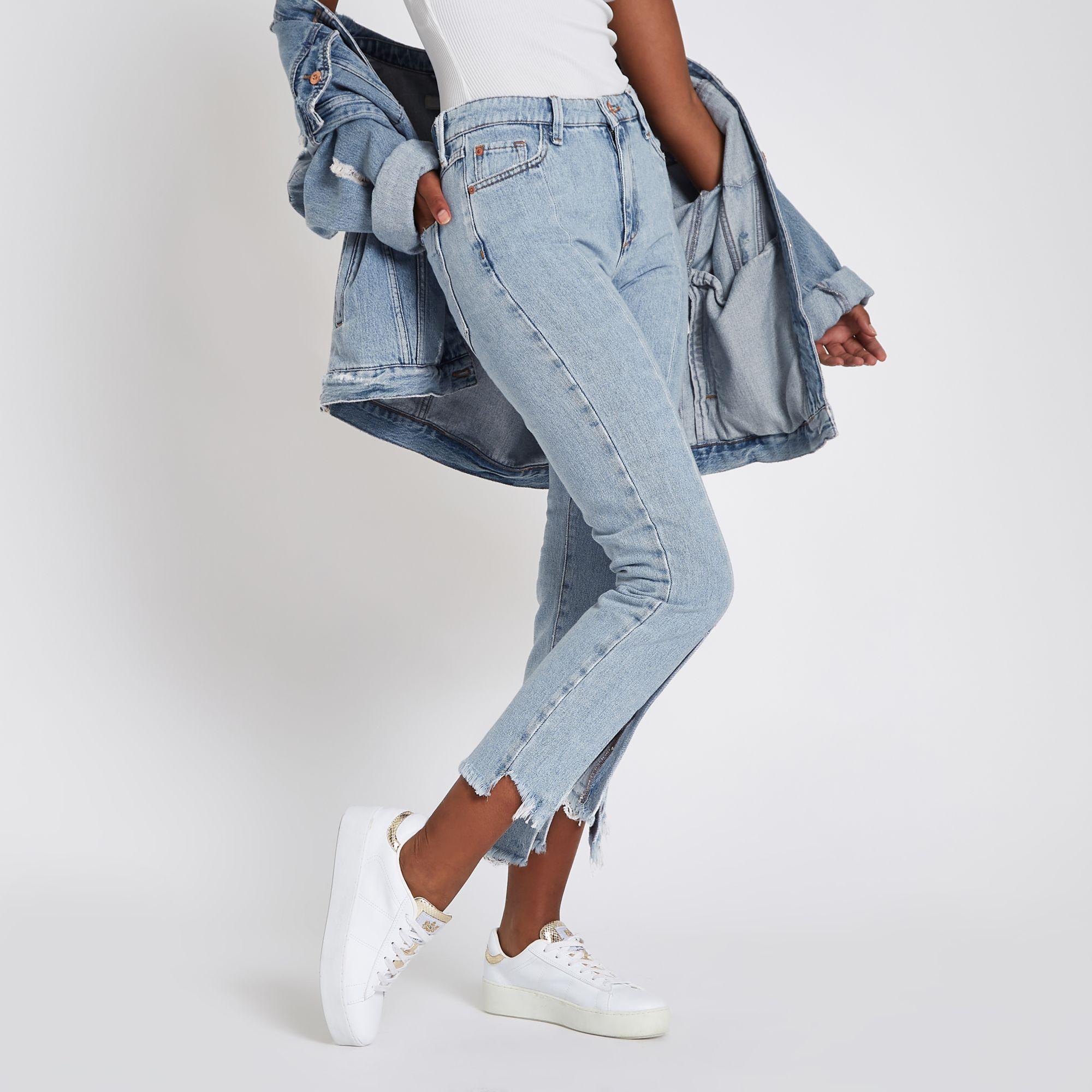 river island blue jeans