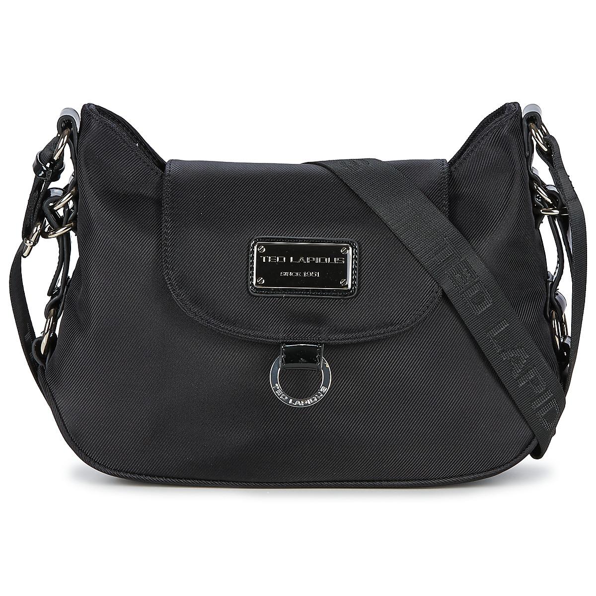 Ted Lapidus Tonic Shoulder Bag In Black Lyst Ted Lapidus