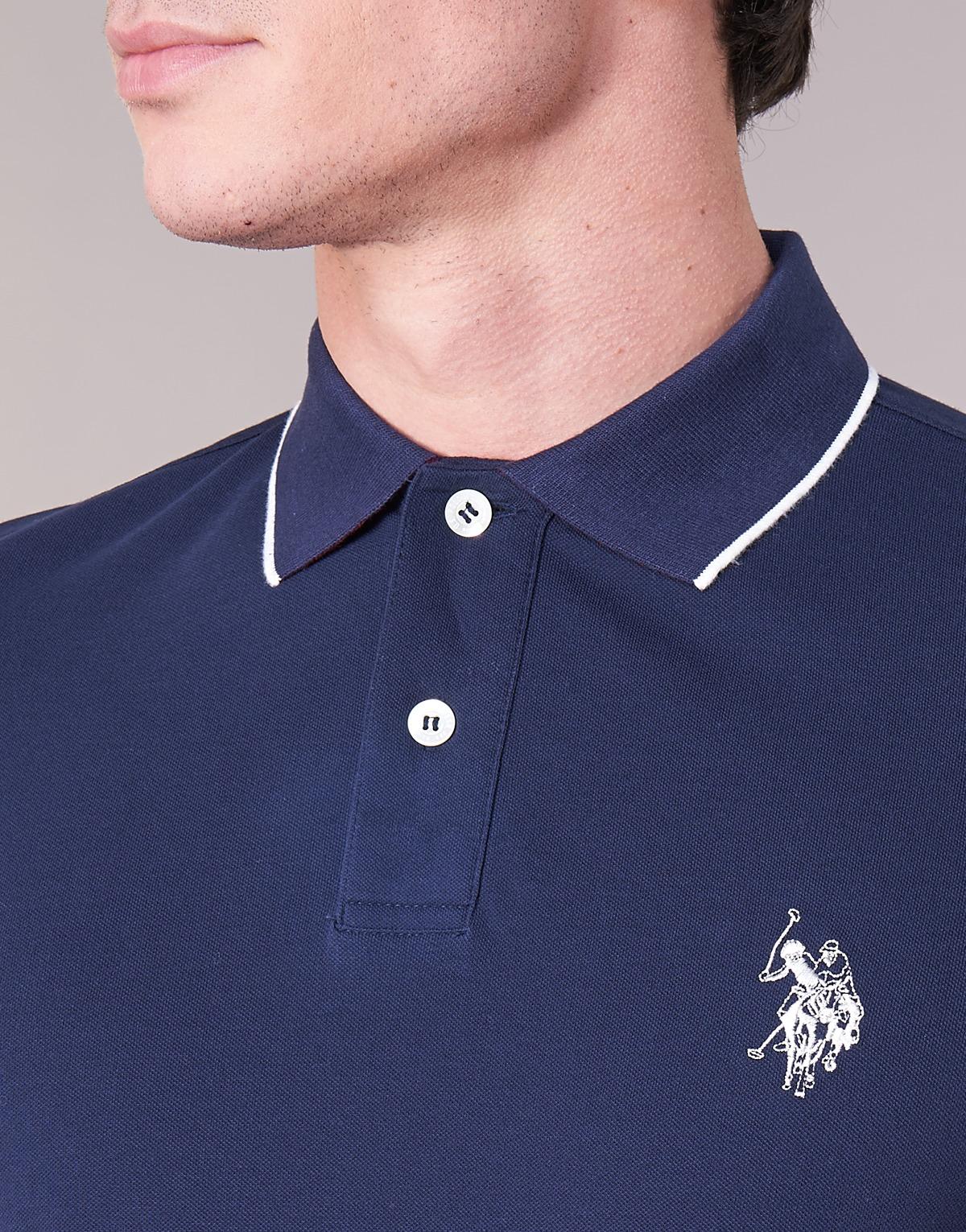 U.S. POLO ASSN. Uspa Sport Logo Polo Shirt in Blue for Men - Lyst