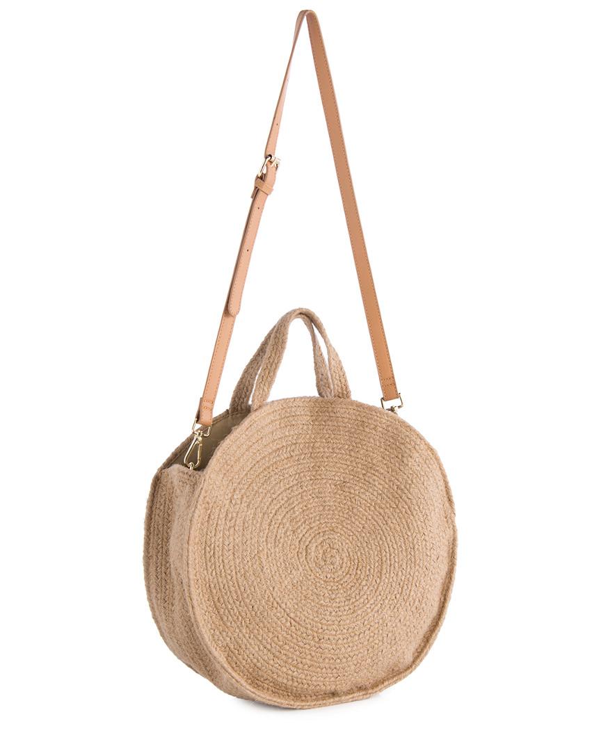Lyst Shiraleah Large Eden Bag In Natural Gallery