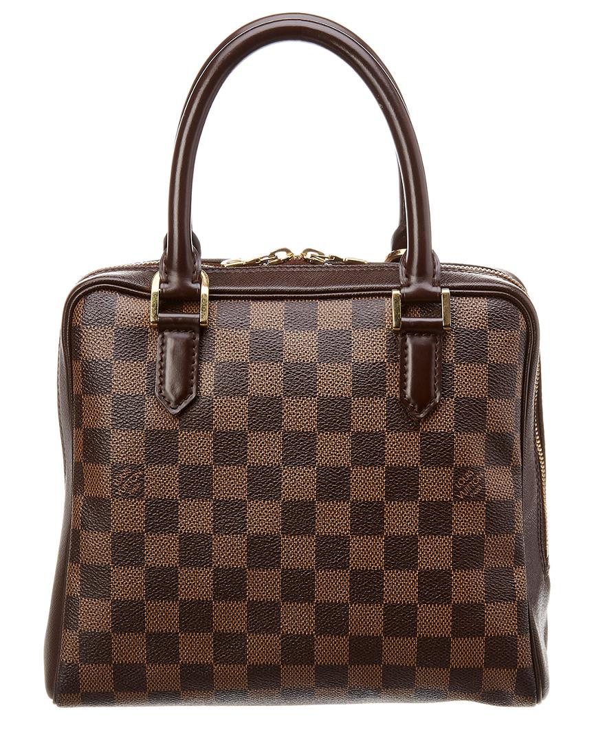 Lyst Louis Vuitton Damier Ebene Canvas Brera In Brown Louis Vuitton Women S Brown Damier Ebene Canvas Brera