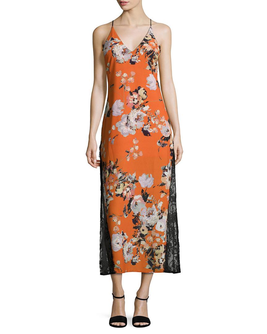 Printed Tea Length Dresses