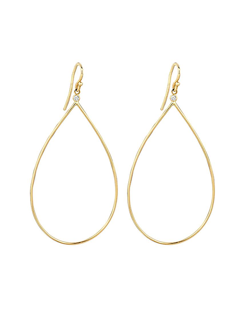 Lyst - Ariana Rabbani 14k 0.10 Ct. Tw. Diamond Drop Earrings in Metallic