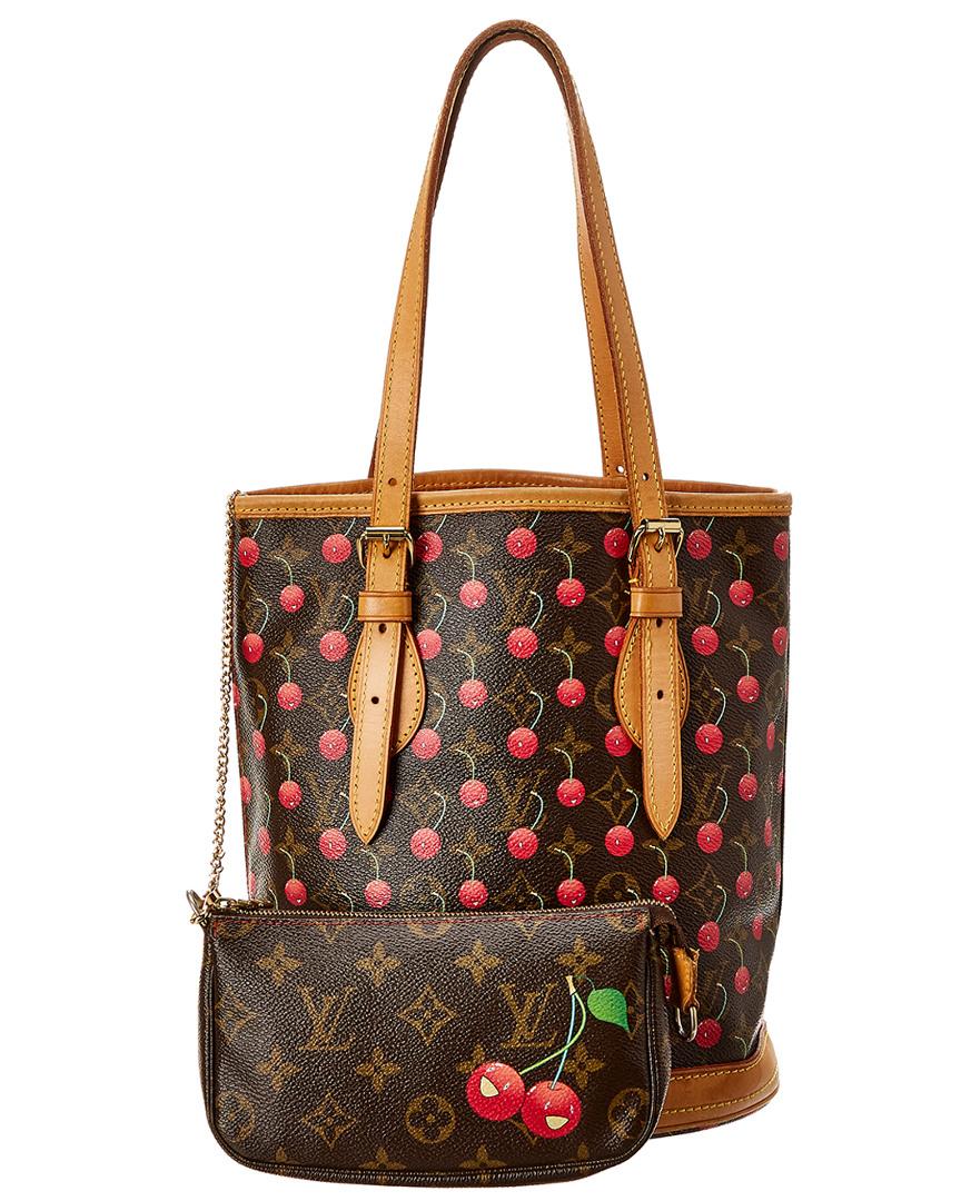 Louis Vuitton Pink Wood and Cherry Blossom Monogram Canvas
