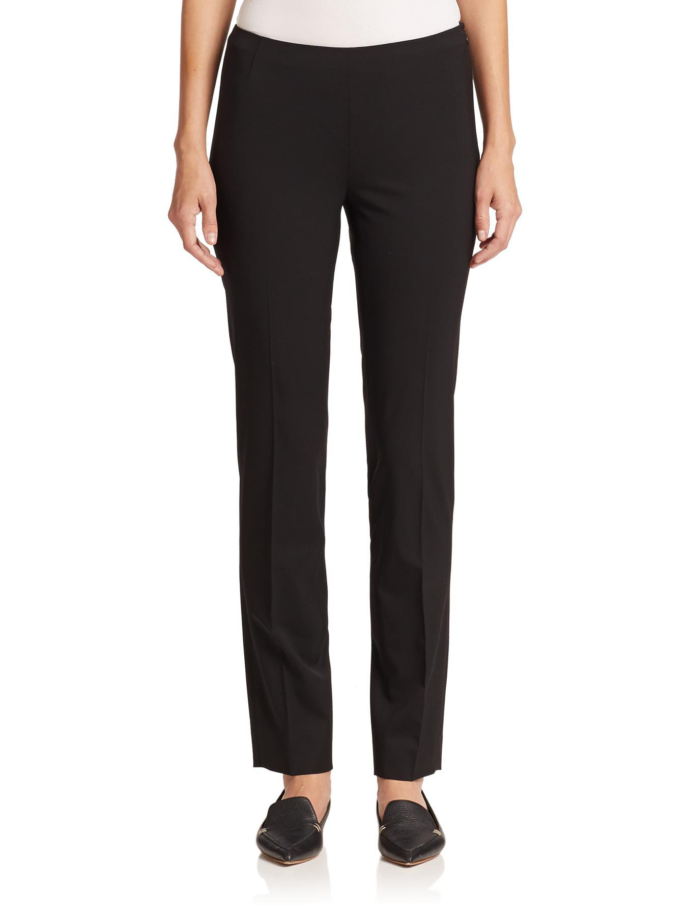 stretch wool pants womens