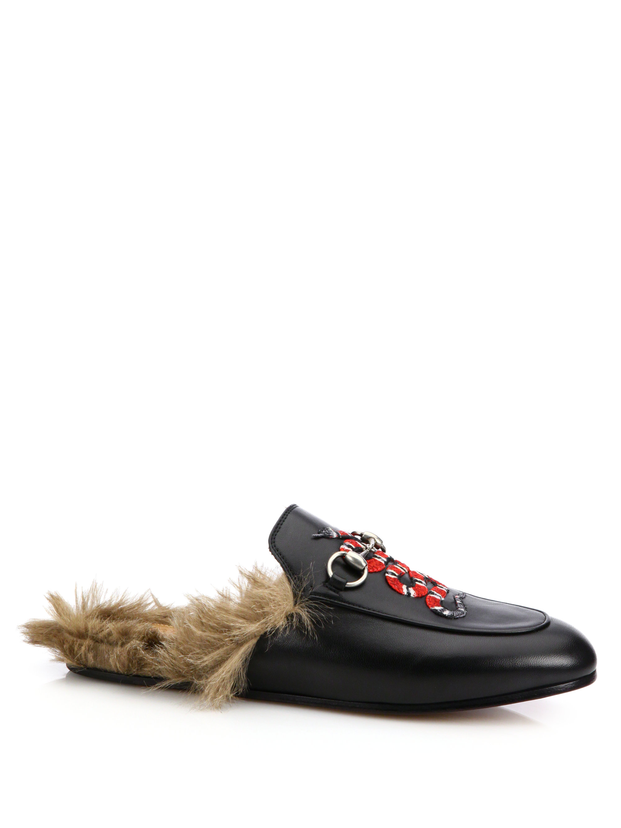 gucci women's princetown leather