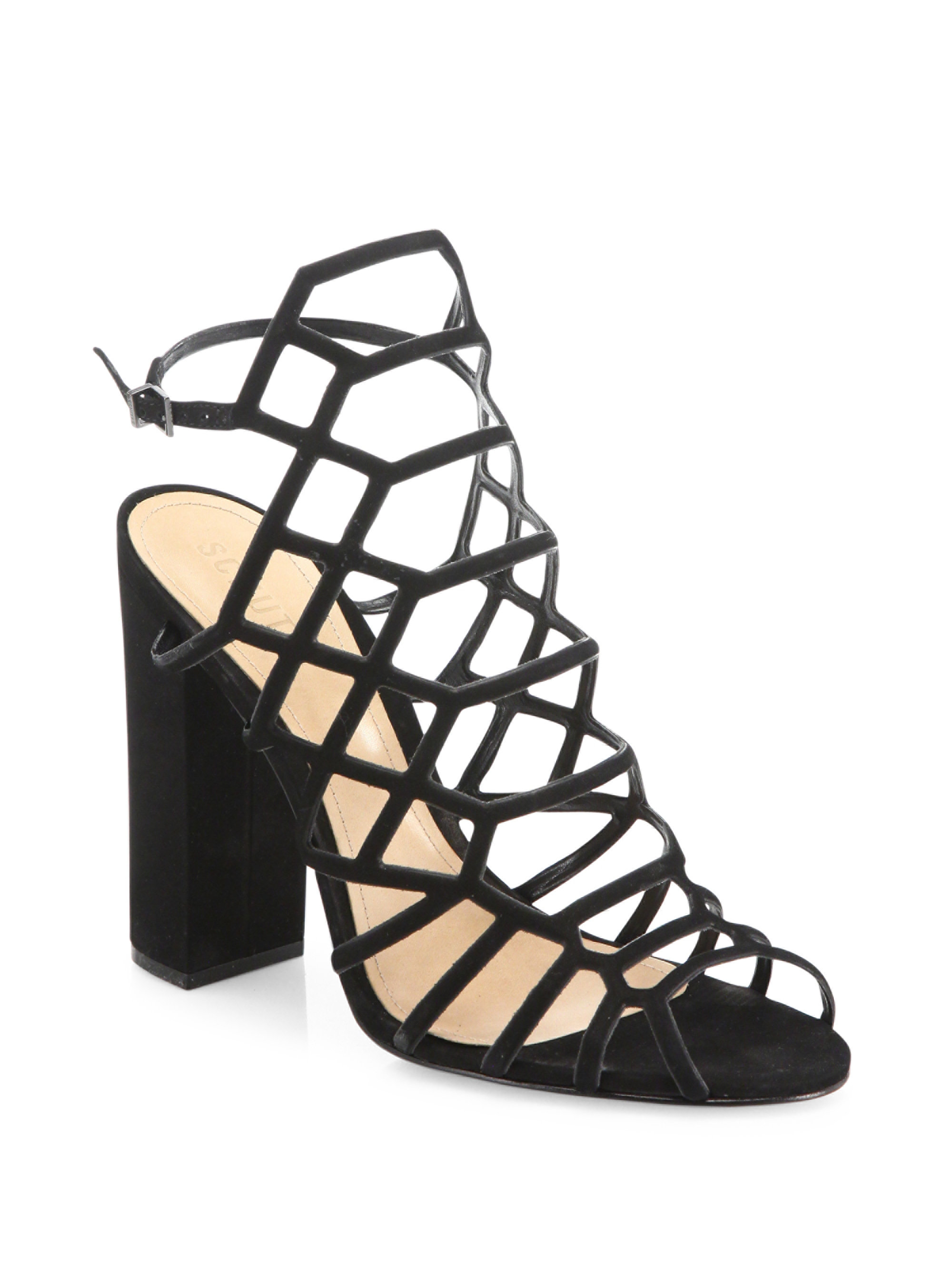 black heel block