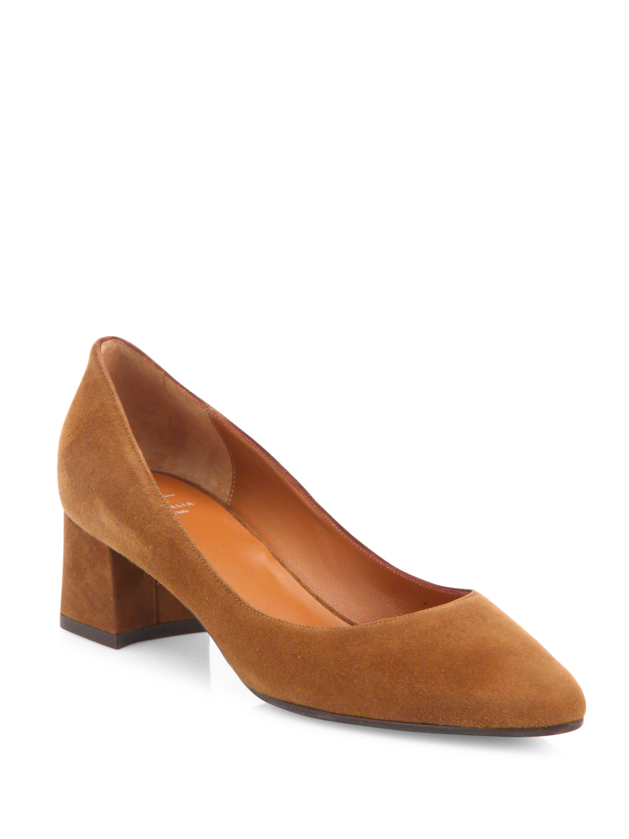 aquatalia block heel