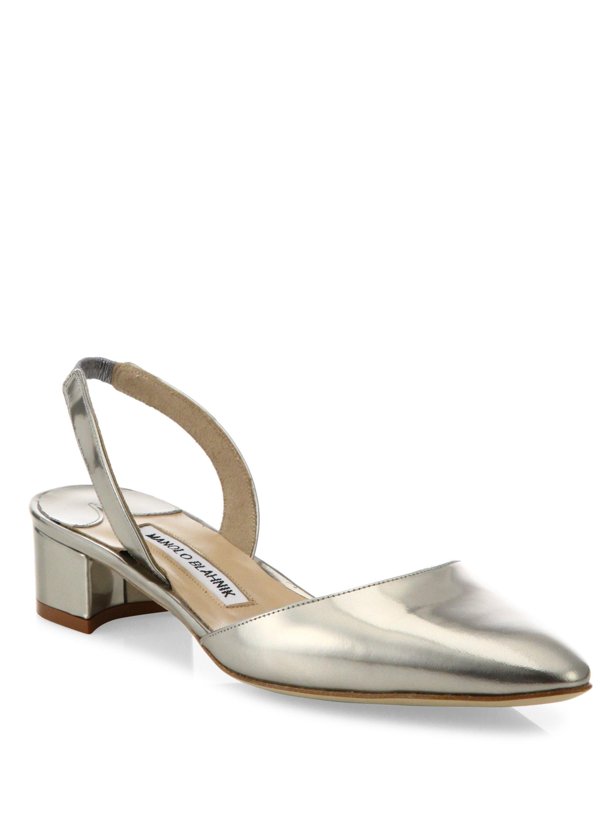 manolo block heel