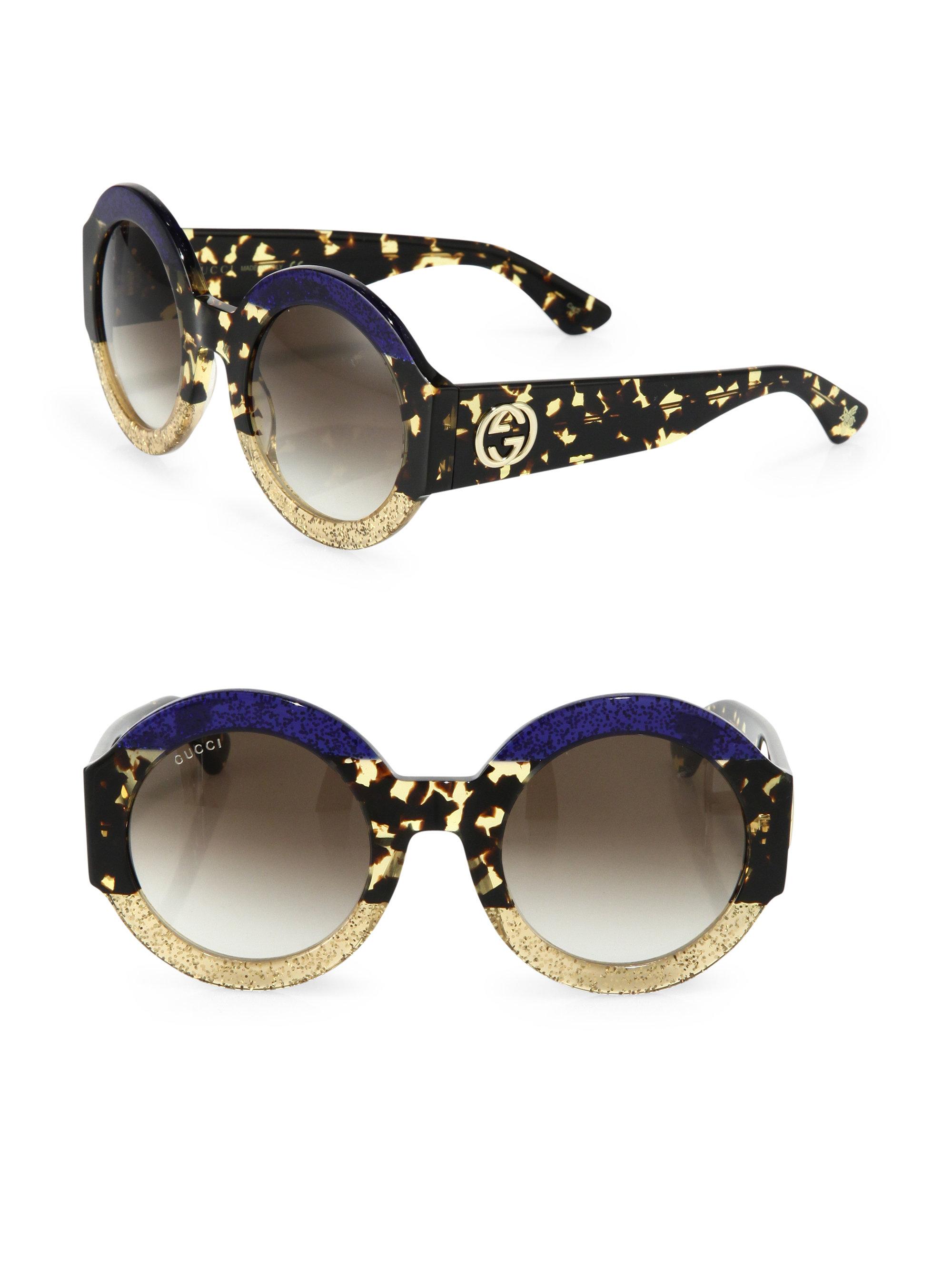 gucci clear lens sunglasses