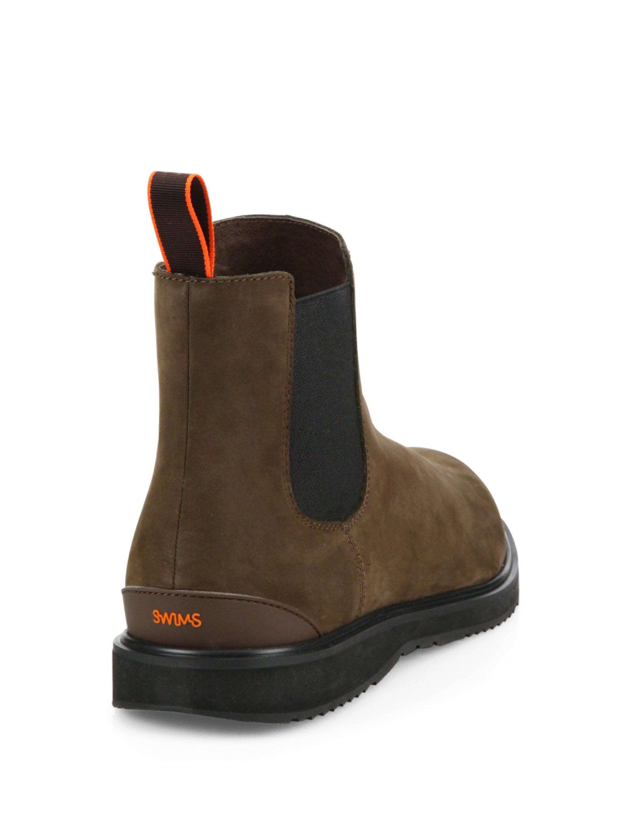 Lyst - Swims Barry Classic Chelsea Boots in Brown for Men