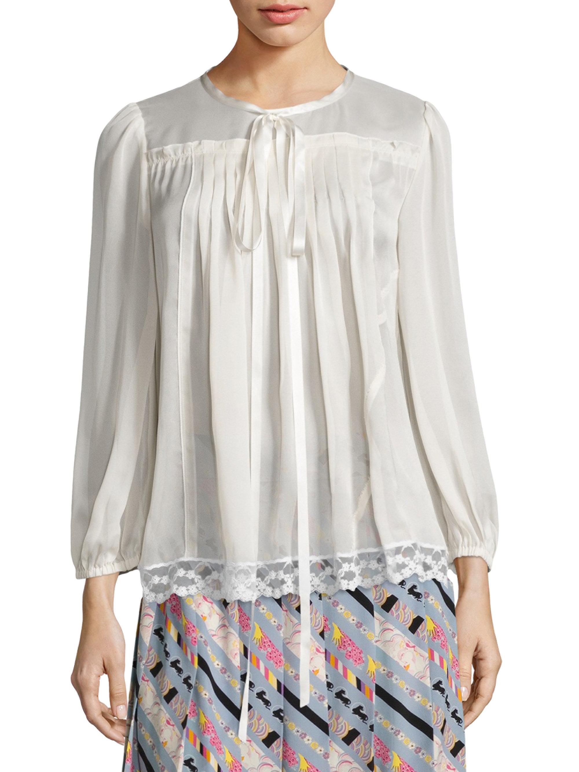 ruched button up top