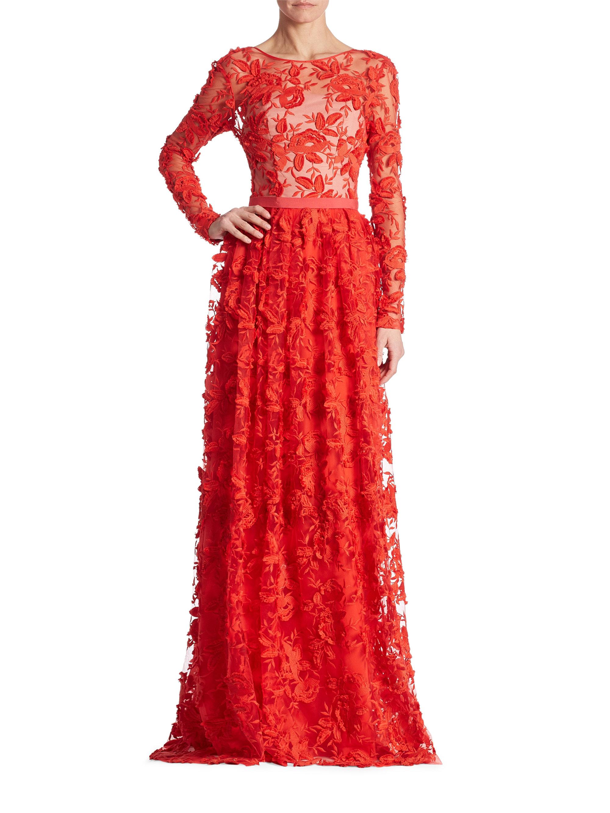 monique lhuillier red