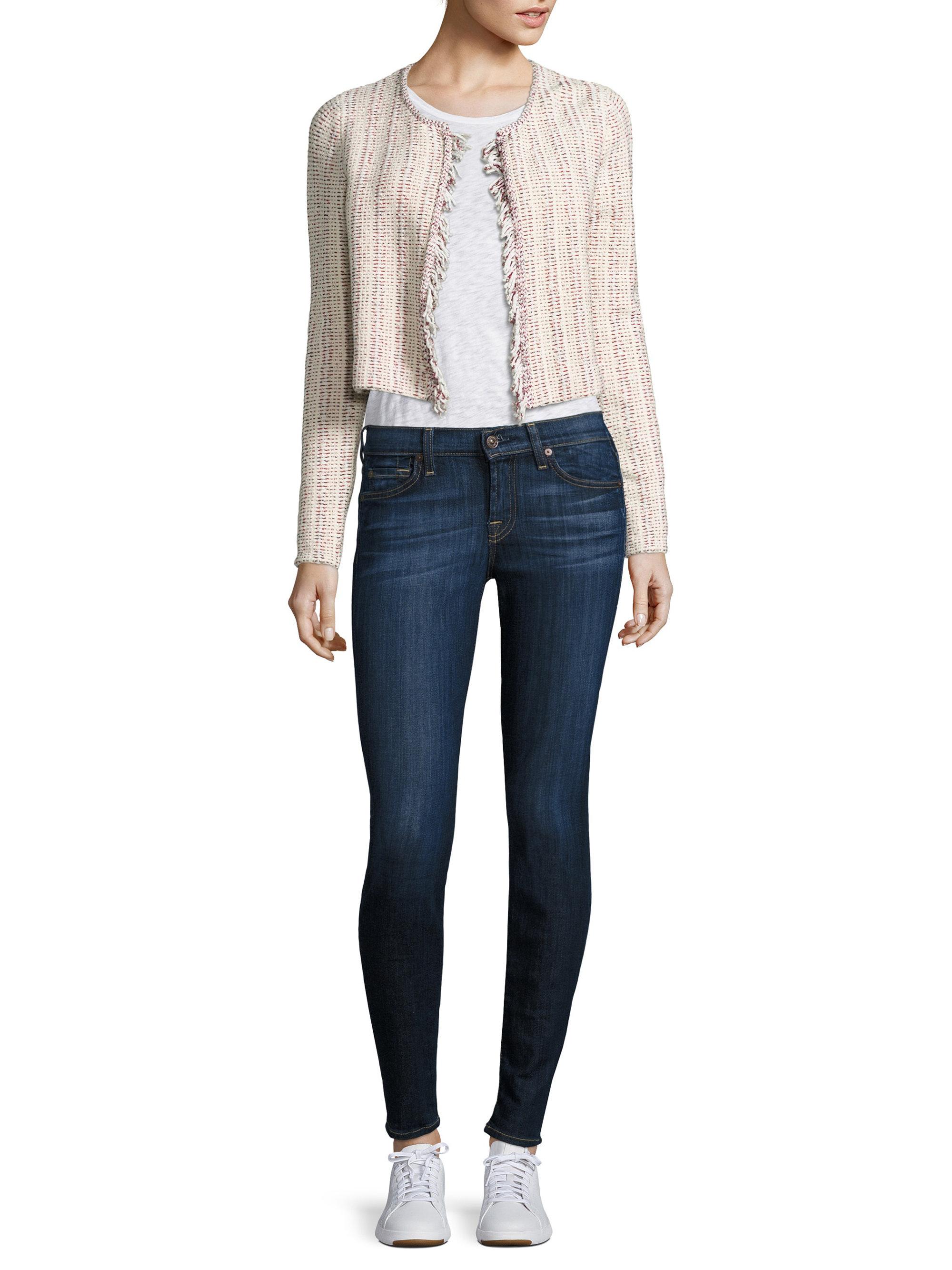 Lyst - Theory Galinne Cropped Boucle Jacket in White