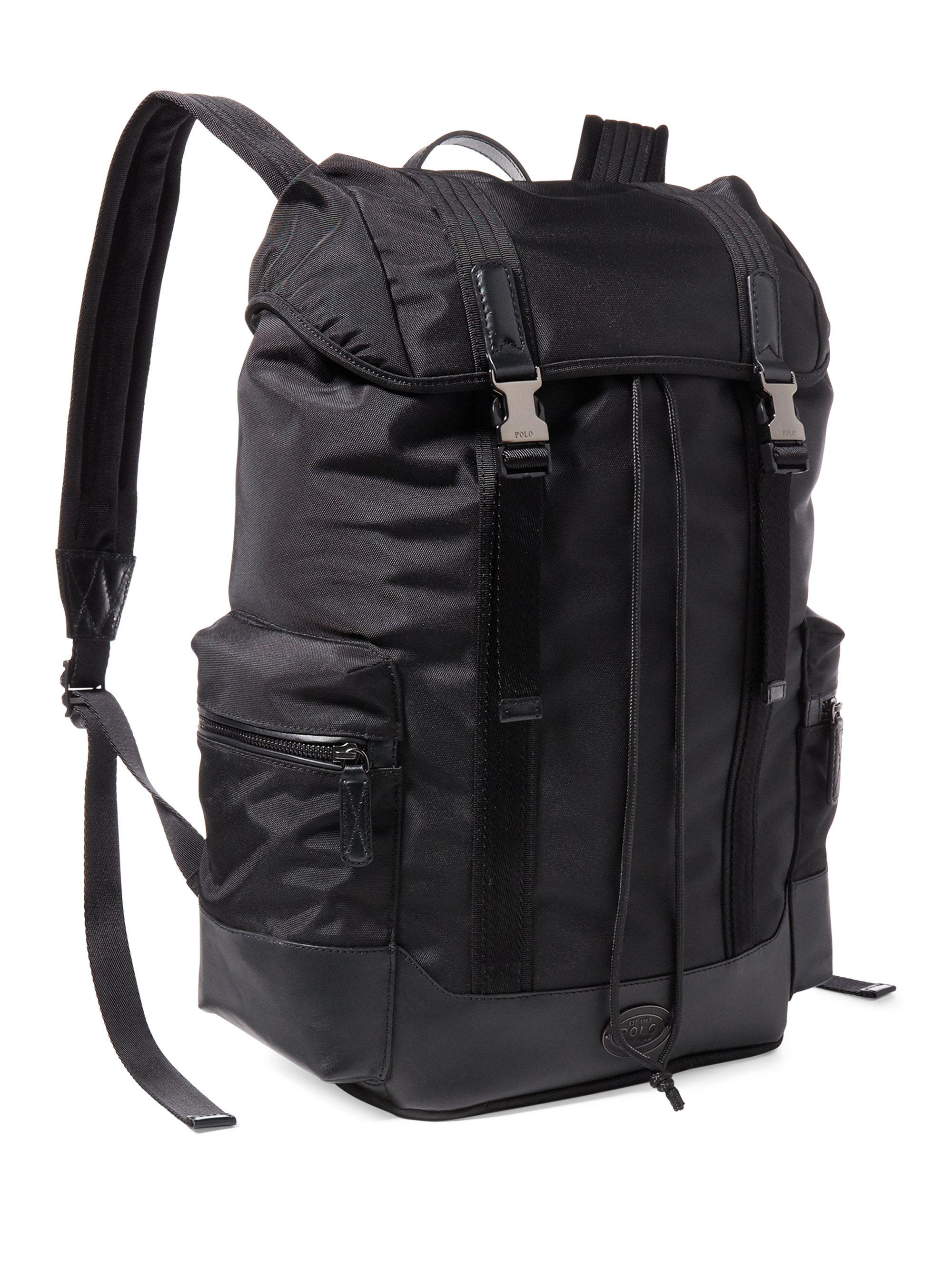 Polo ralph lauren Thompson Drawstring Backpack in Black for Men - Save ...