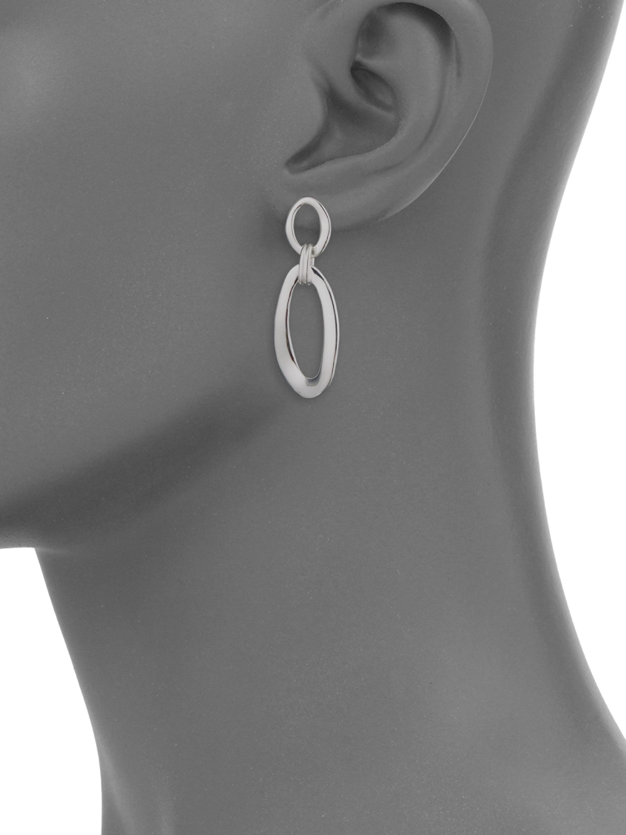 Lyst Ippolita 925 Cherish Sterling Silver Snowman Earrings In Metallic View Fullscreen