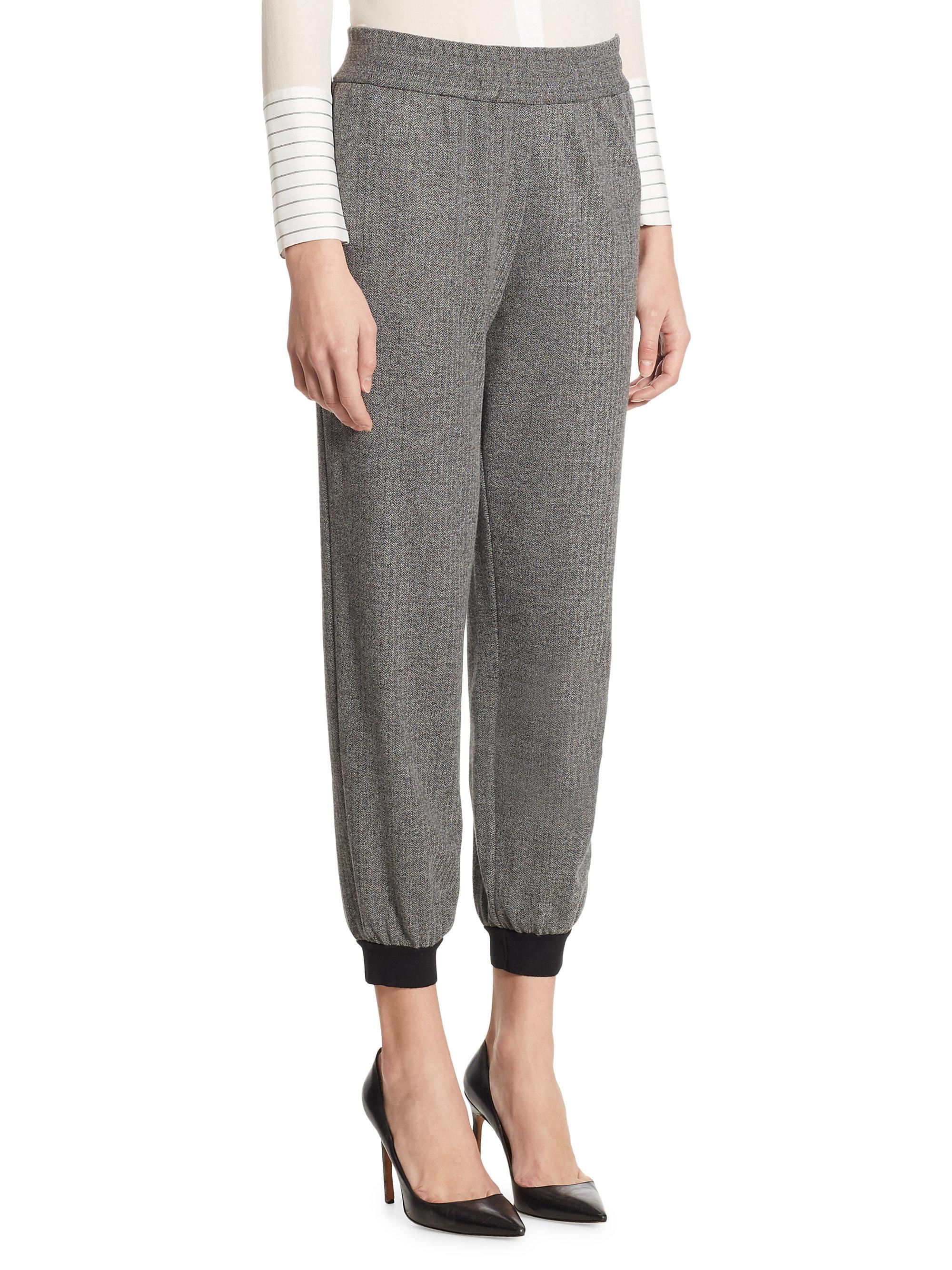 alice and olivia pete joggers