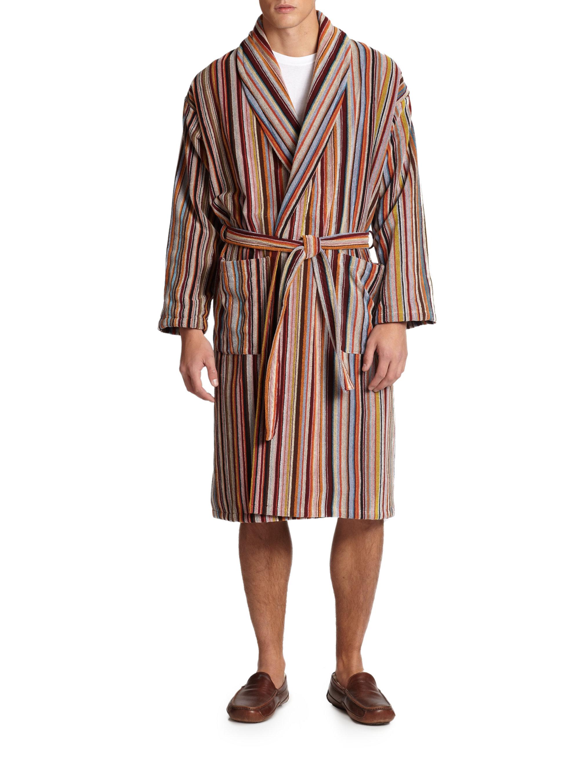 paul smith striped robe
