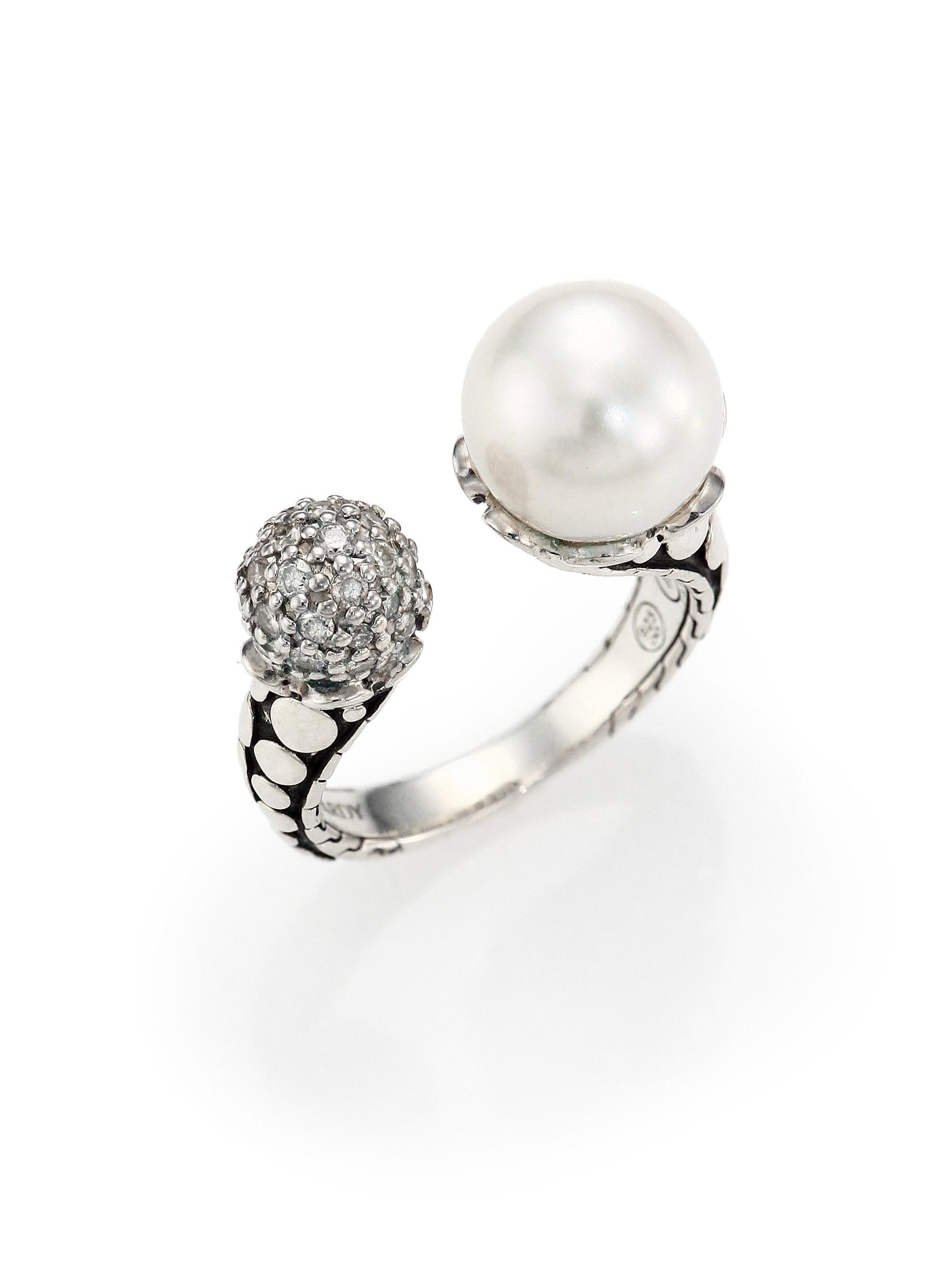 Download John Hardy Women's Dot 11mm White Pearl, Diamond ...