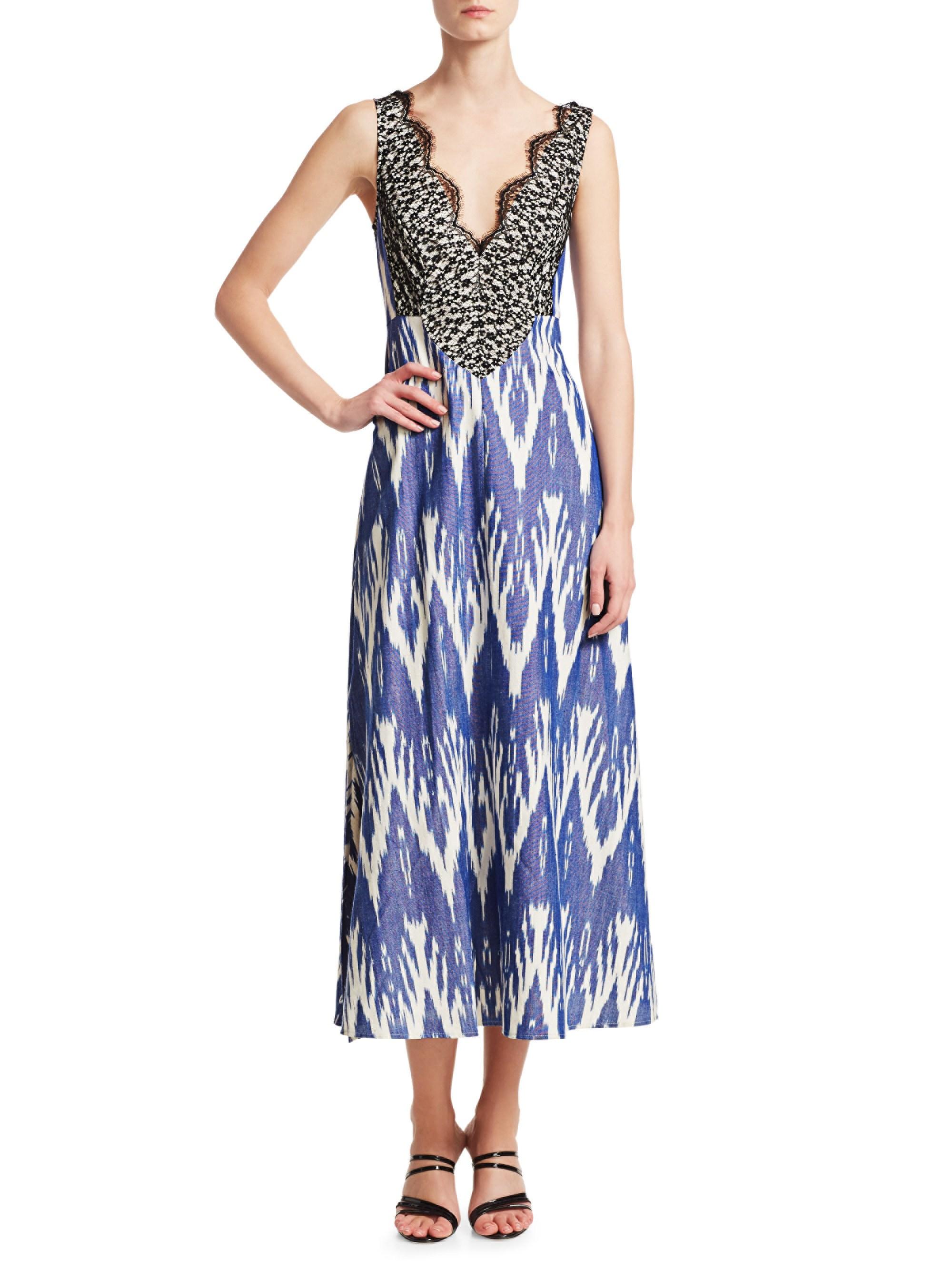 rachel comey blue dress