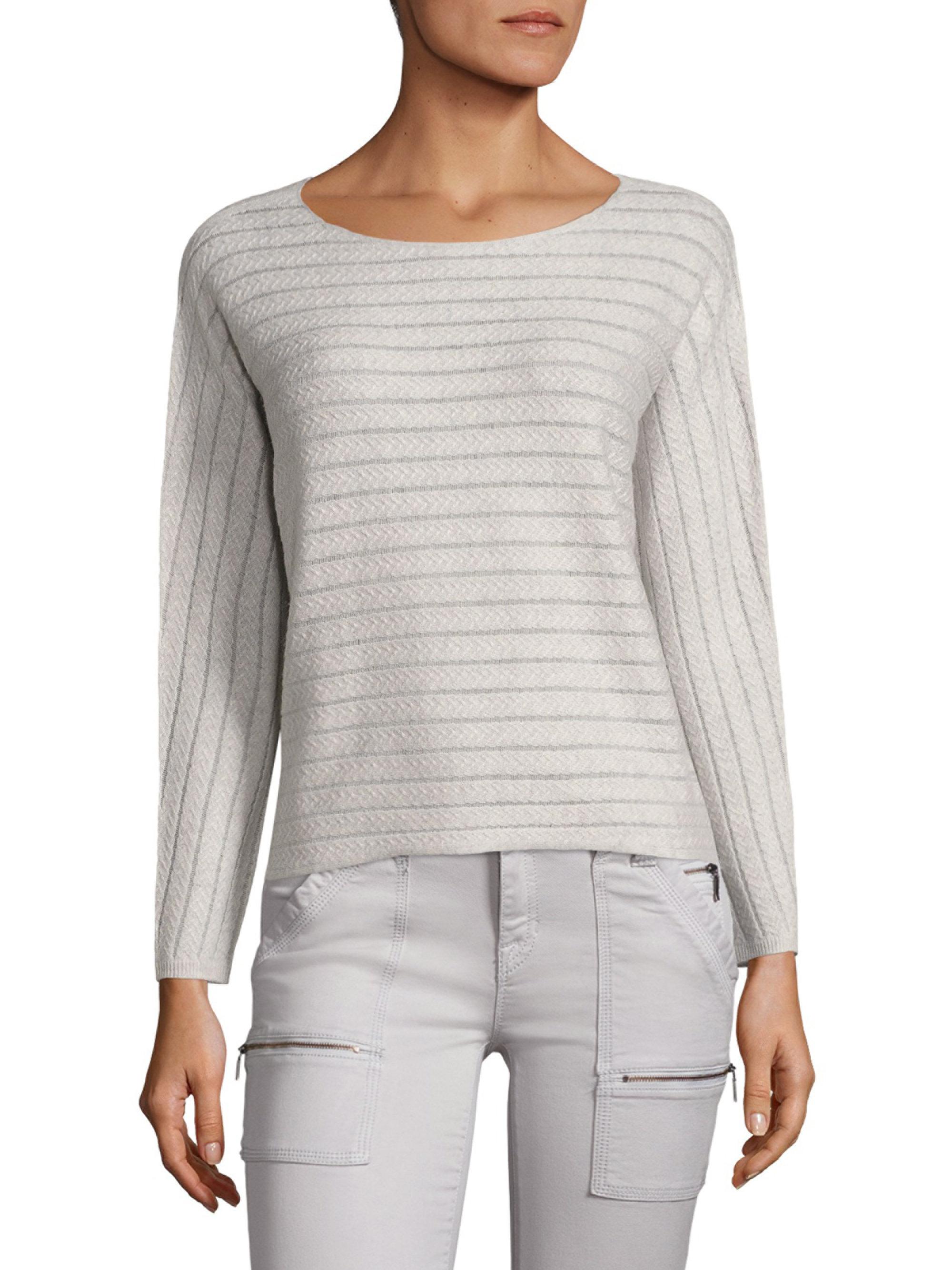 Lyst - Joie Cashmere Blend Kerenza Sweater in Gray