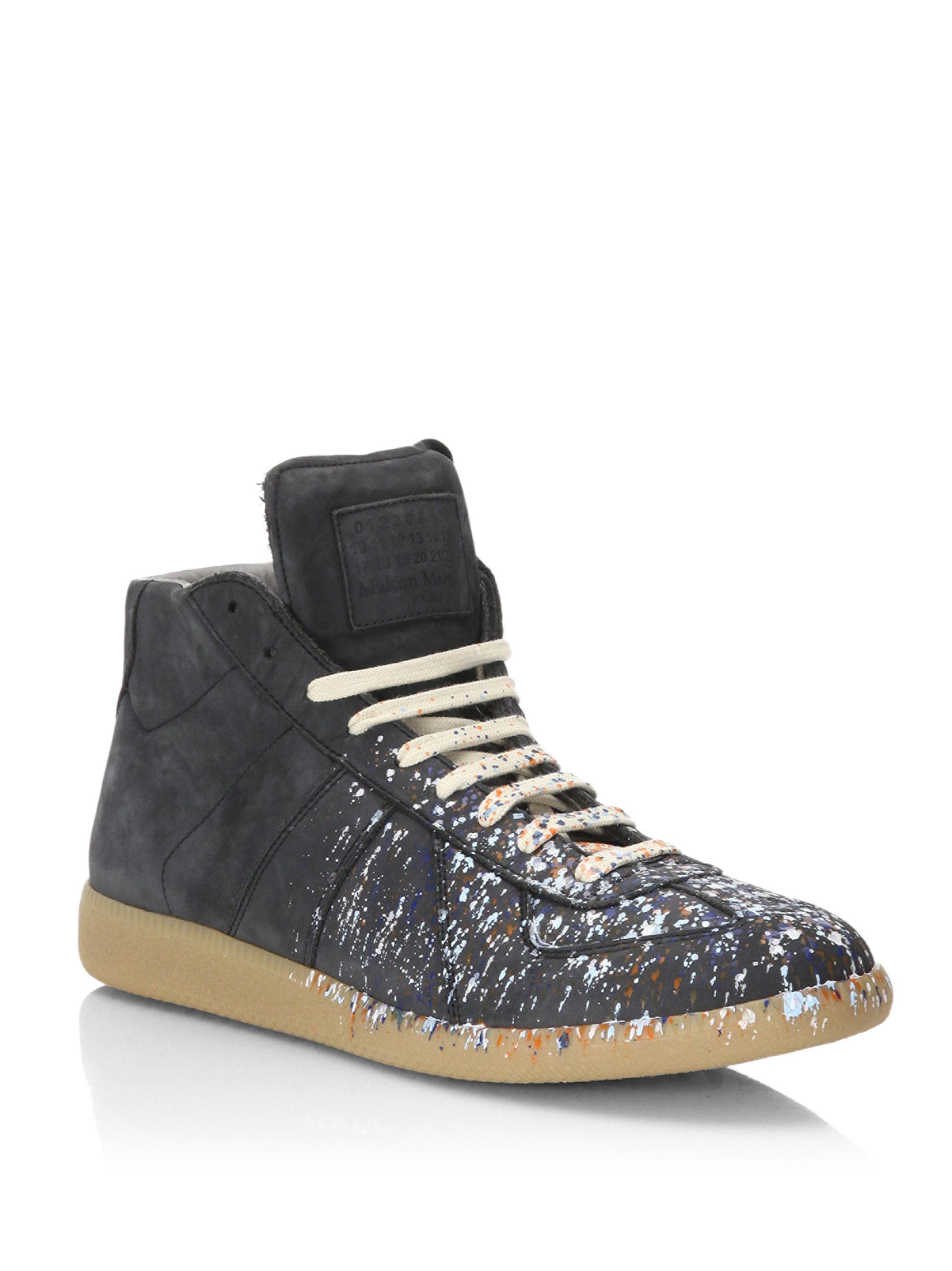 margiela splatter shoes