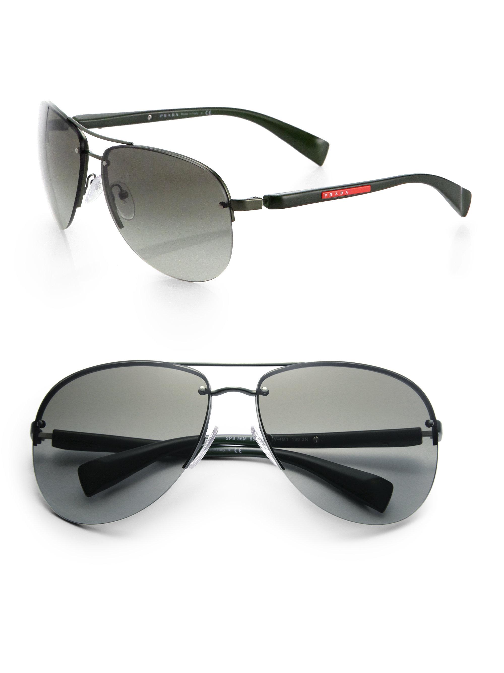 prada aviator glasses